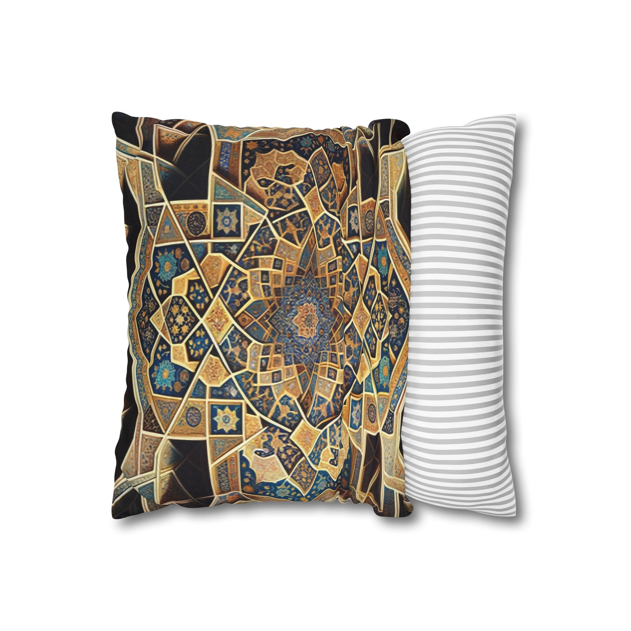 Persian Art (3) - Polyester Square Pillowcase