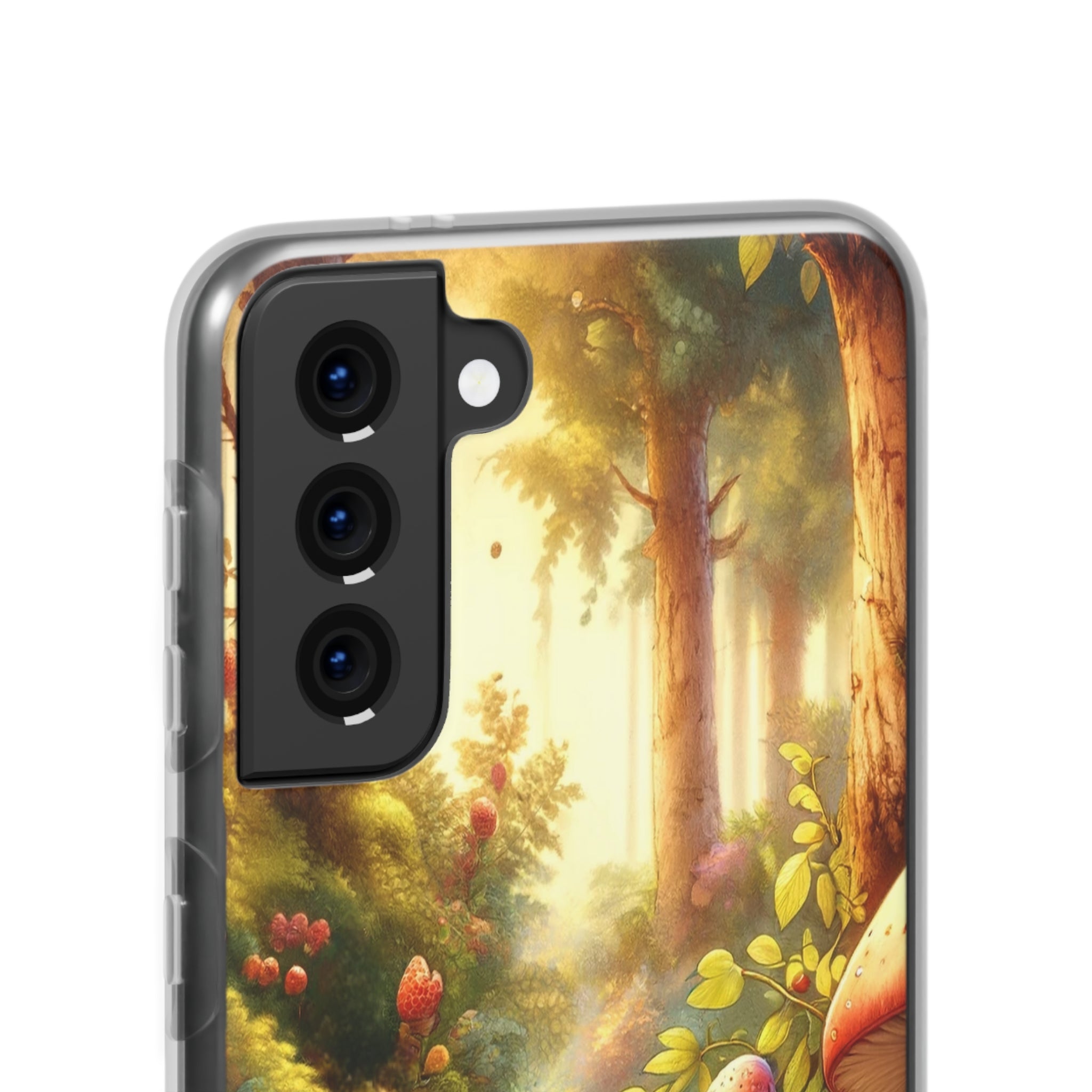 Gnome and mushrooms - Flexi Case (Samsung only)