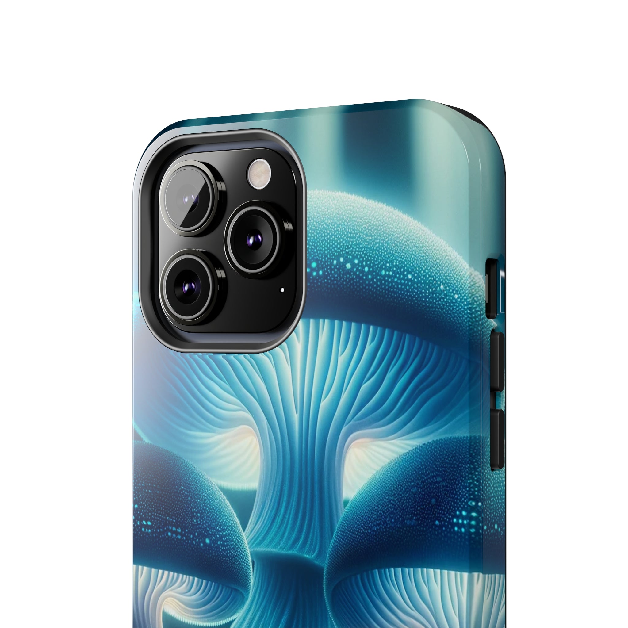 Blue Mushrooms - Tough Phone Case