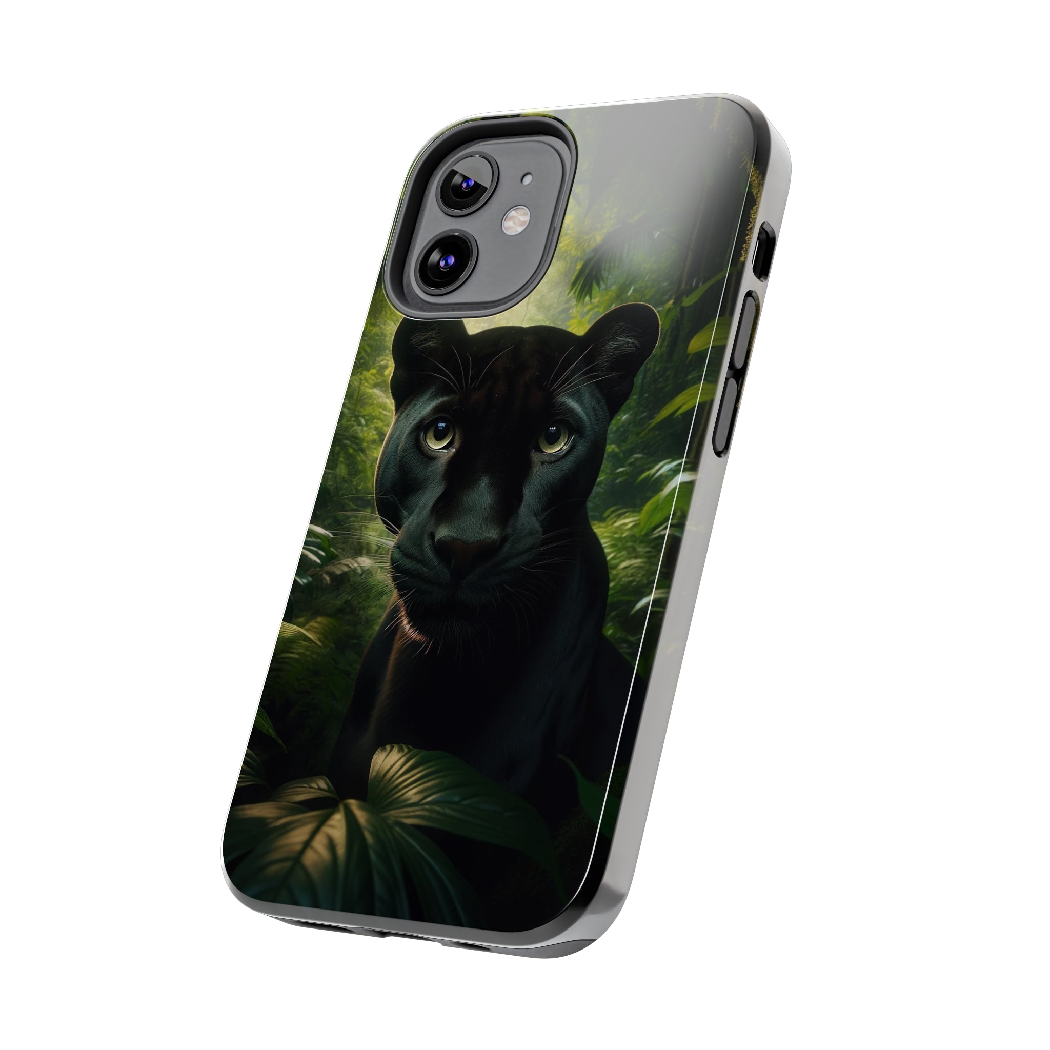 Curious black panther - Tough Phone Case