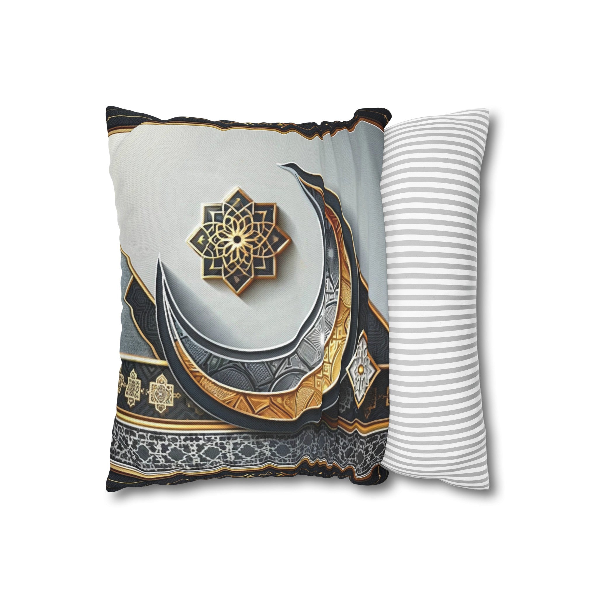 Islamic Art 8 - Polyester Square Pillowcase