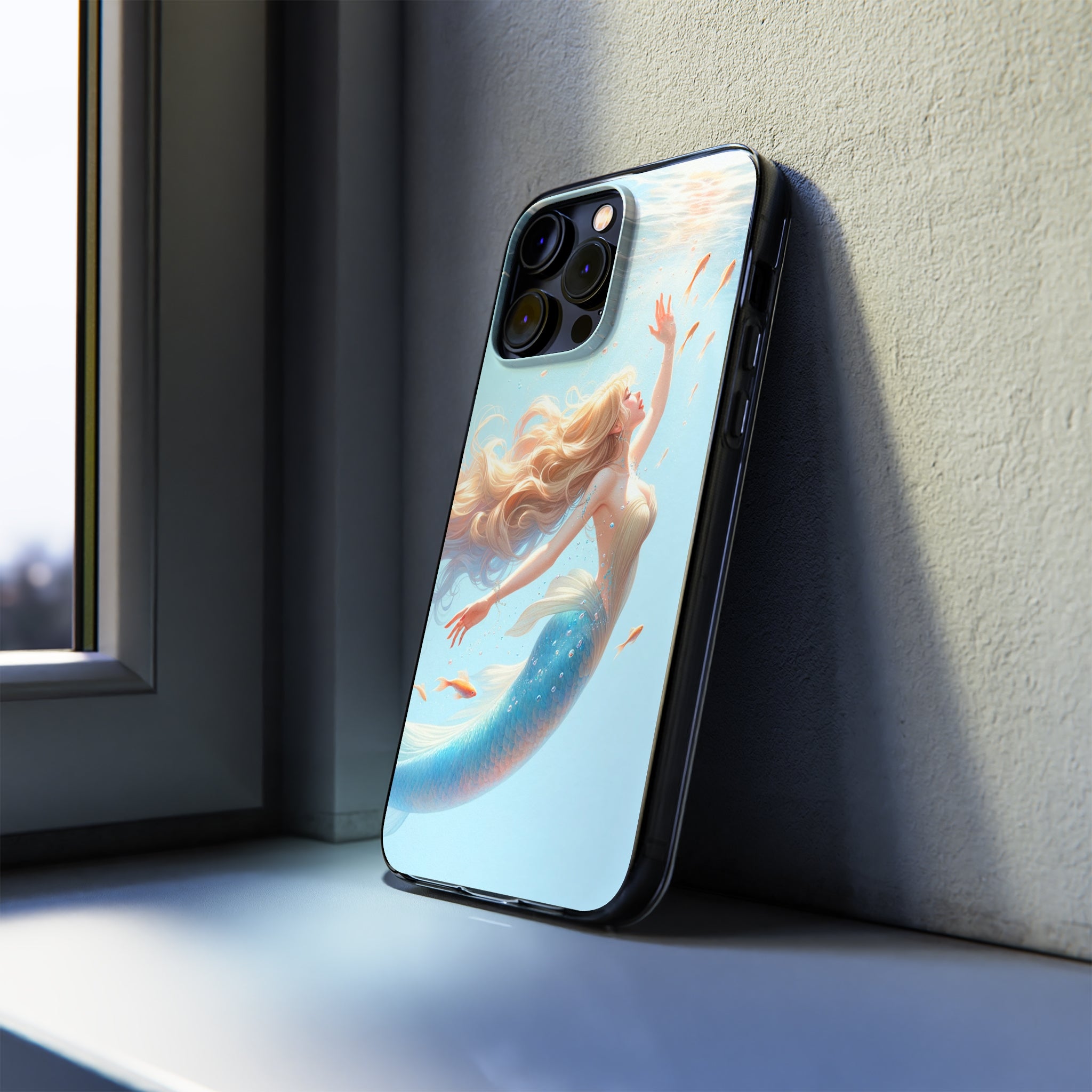 Blond Mermaid - Soft Phone Case