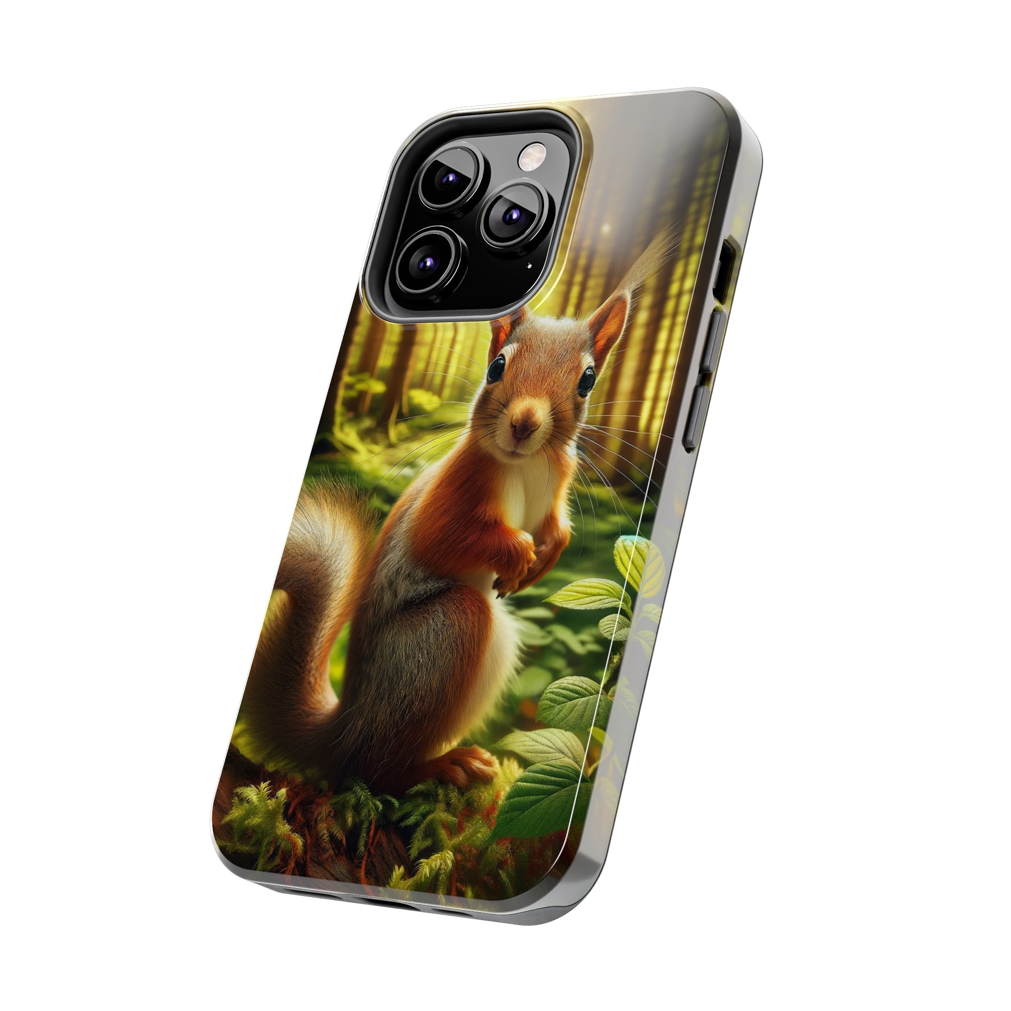 Curious squirrel - Tough Phone Case