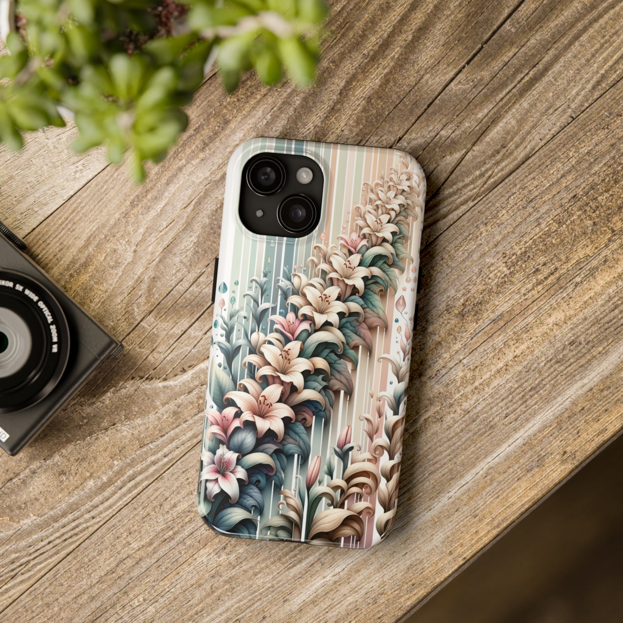 Pastel lilies - Tough Phone Case