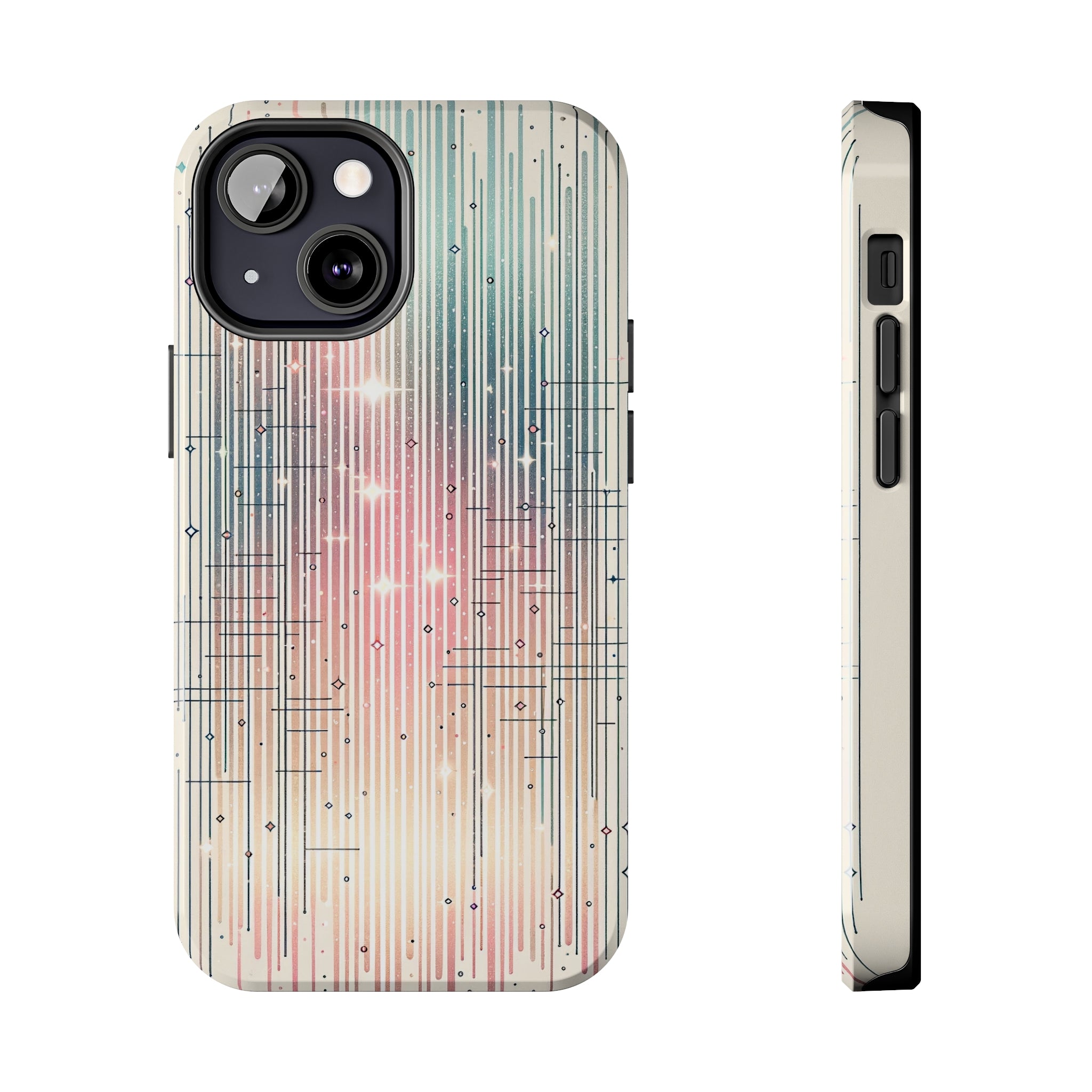 Pastel lines pattern - Tough Phone Case