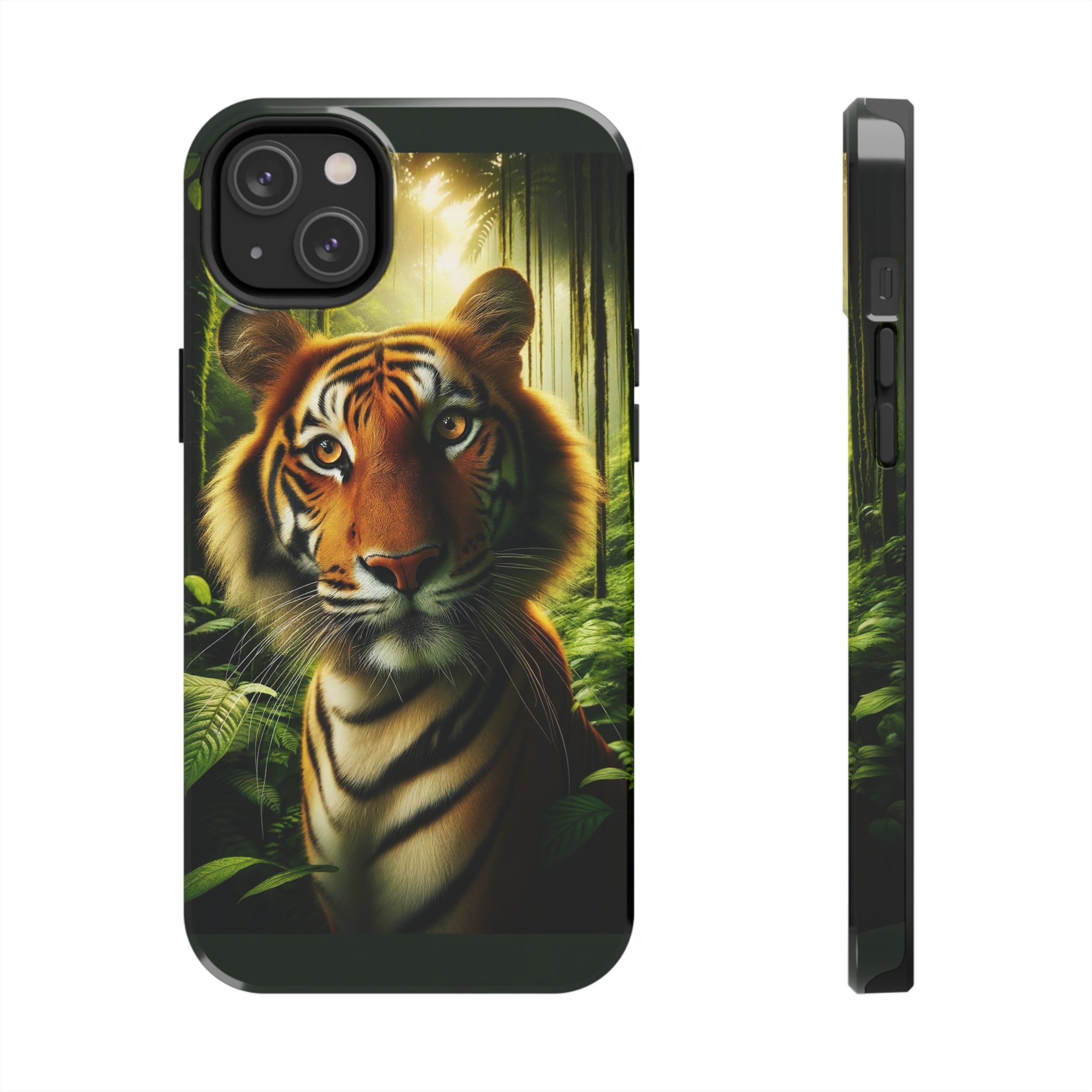 Curious Tiger - Tough Phone Case