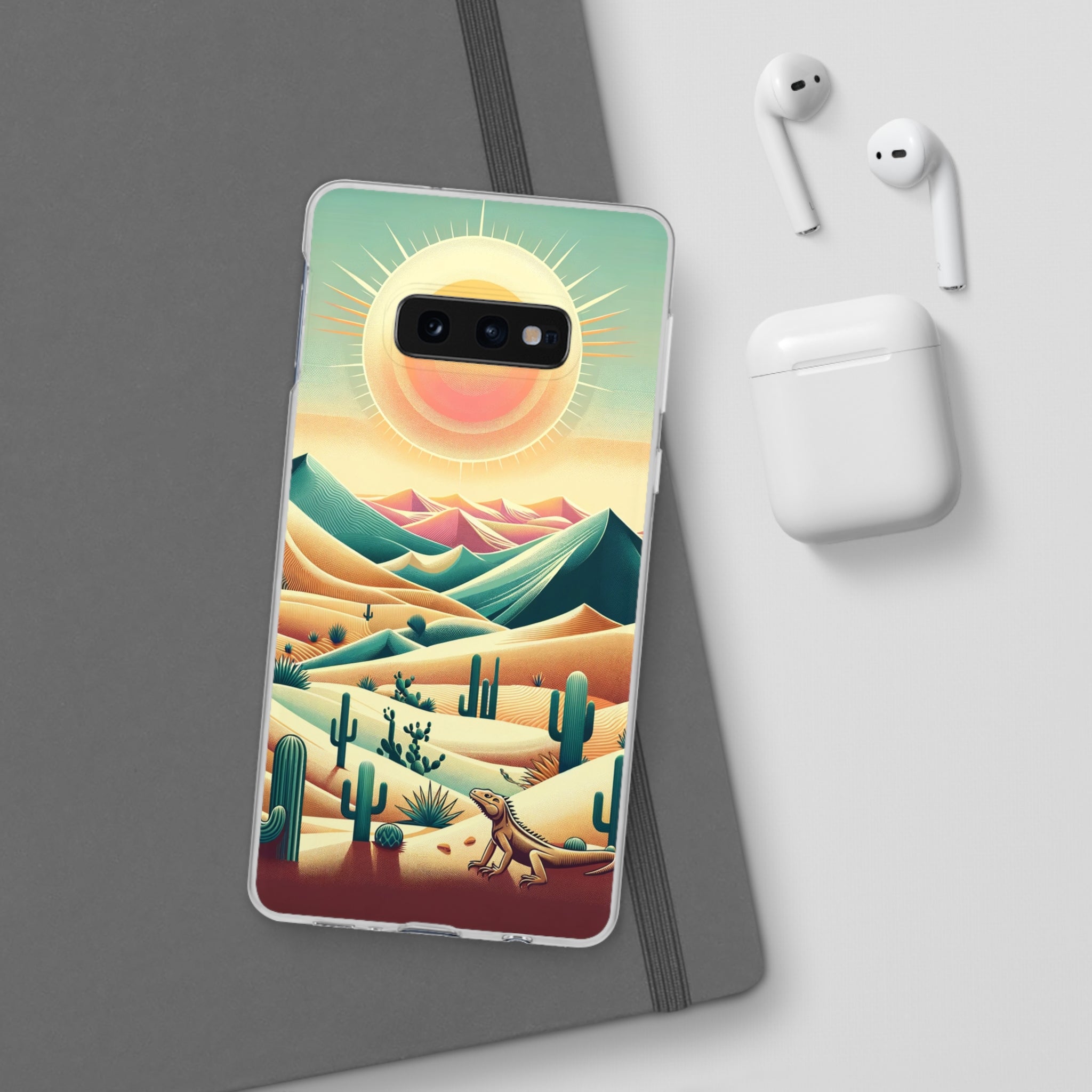 Iguana in the desert - Flexi Case (Samsung only)