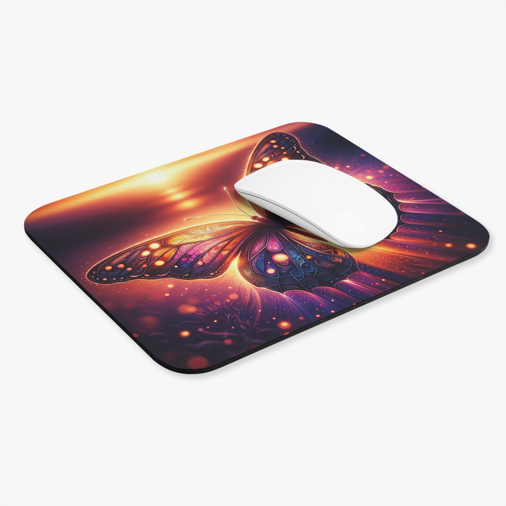 A purple butterfly - Mouse Pad (Rectangle)