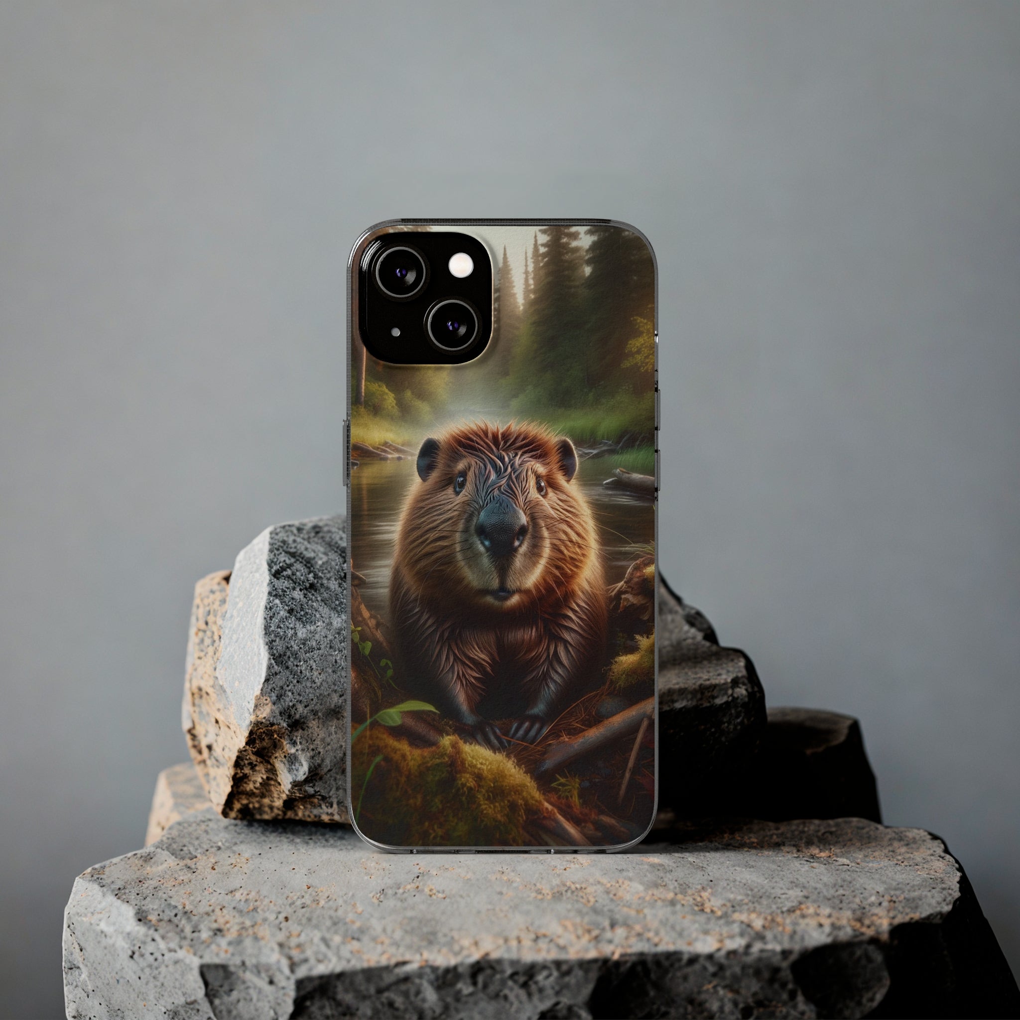 Sad Beaver - Soft Phone Case