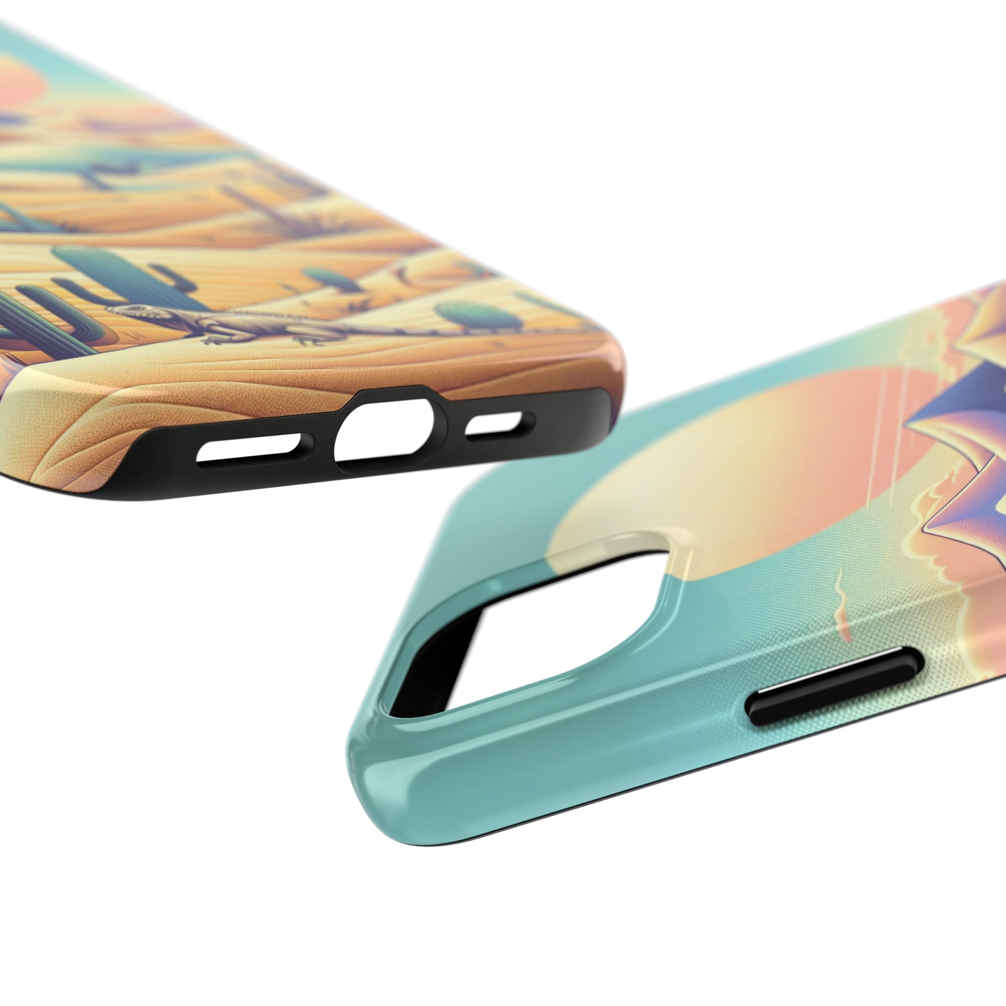 Iguana in the desert 2 - Tough Phone Case