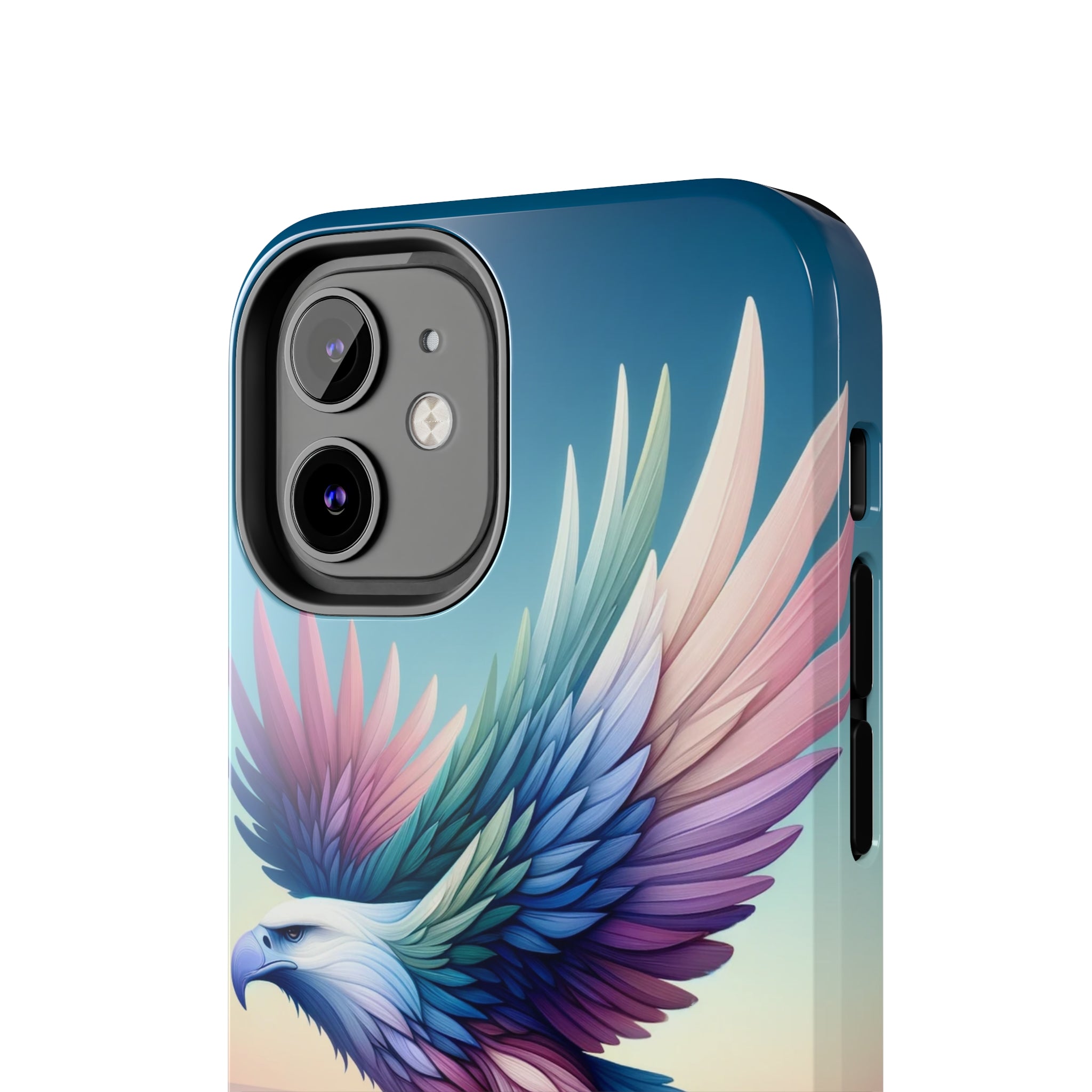 Eagle with colourful feathers - Tough Phone Case