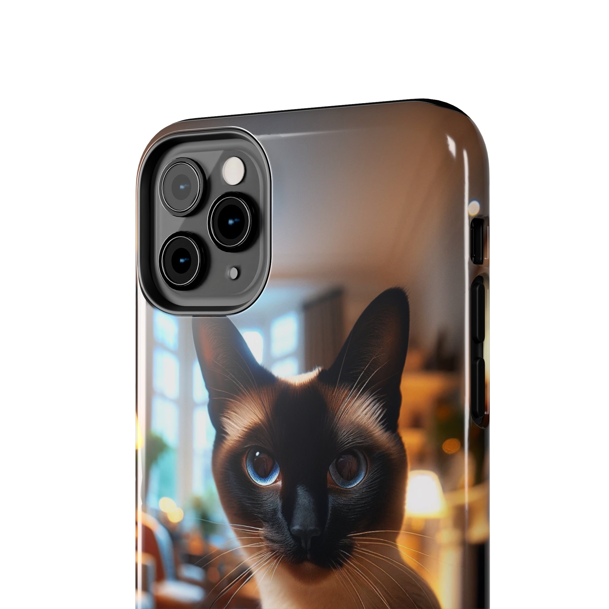 Curious cat - Tough Phone Case