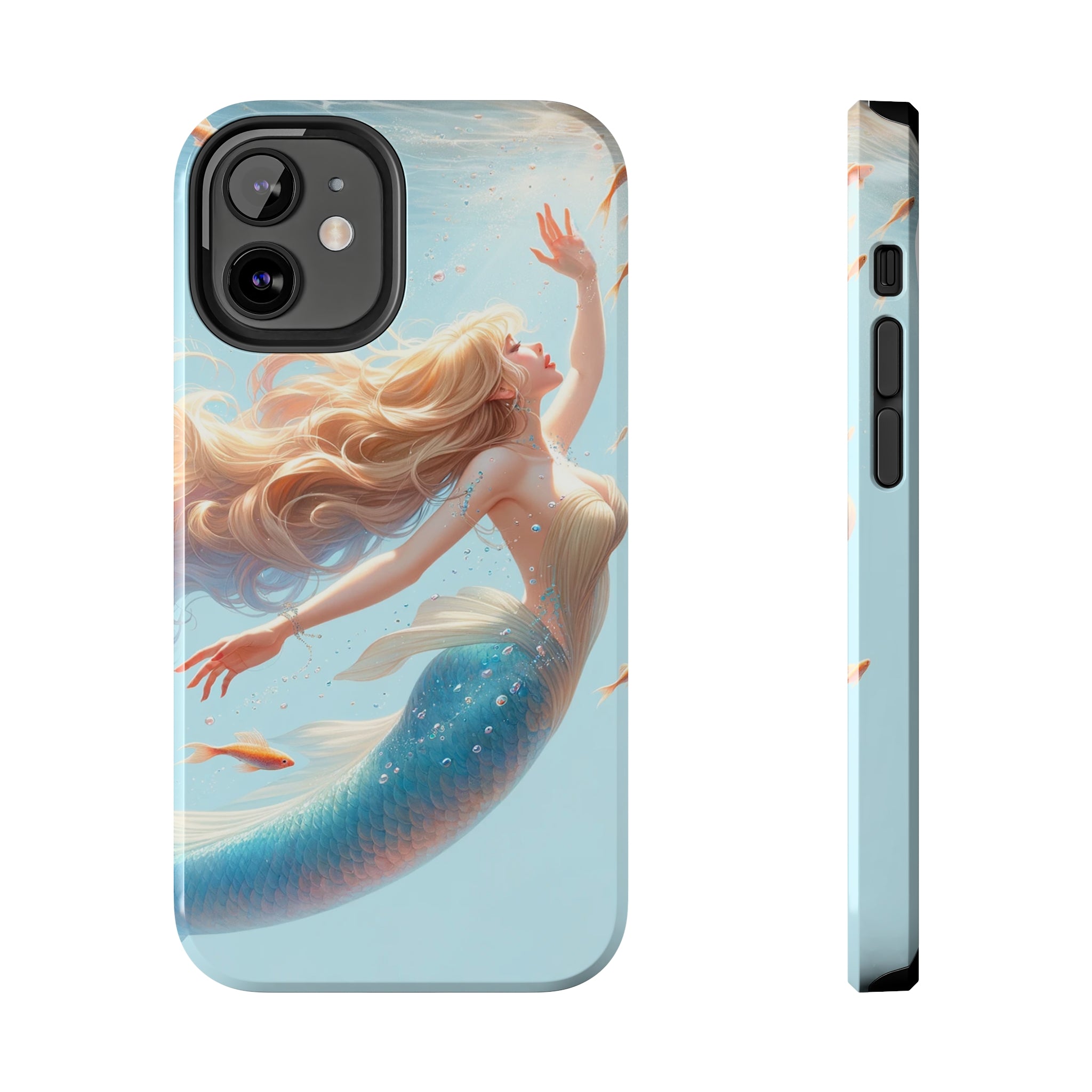 Blond mermaid - Tough Phone Case