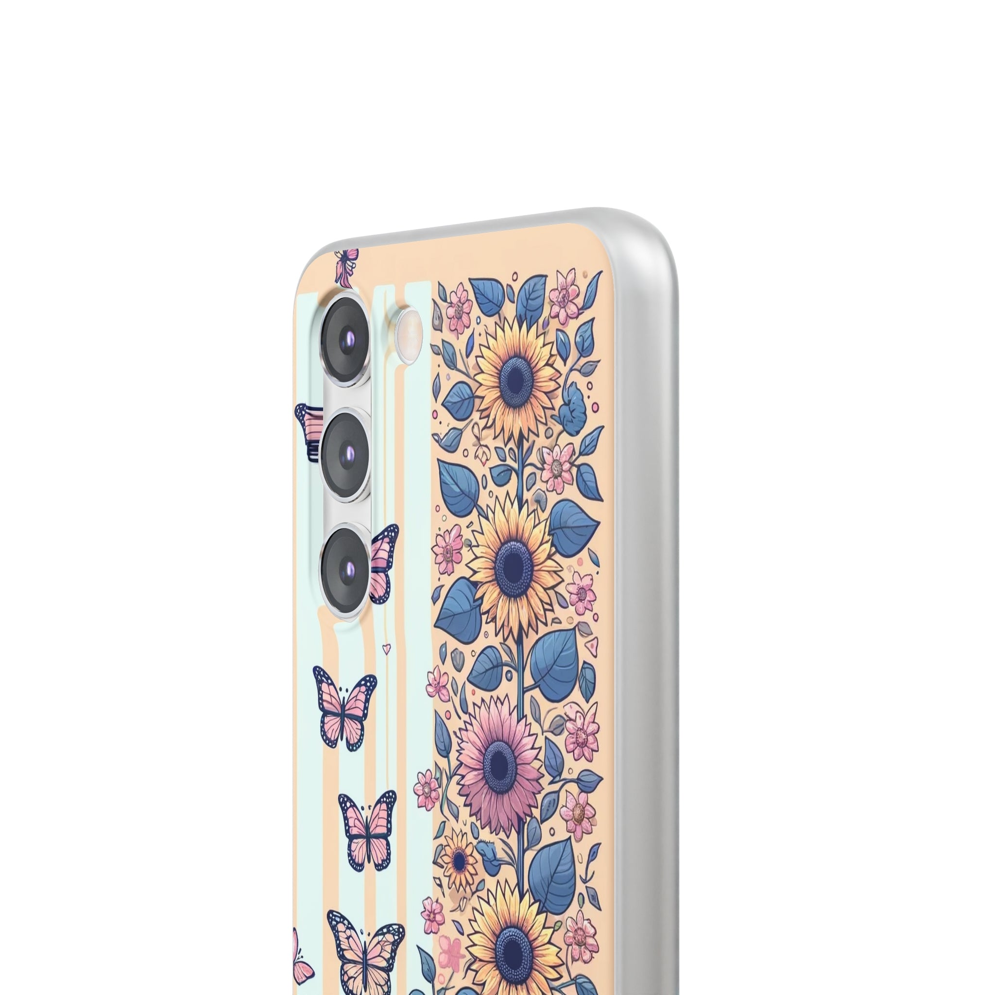 Sunflowers and butterflies - Flexi Case (Samsung only)