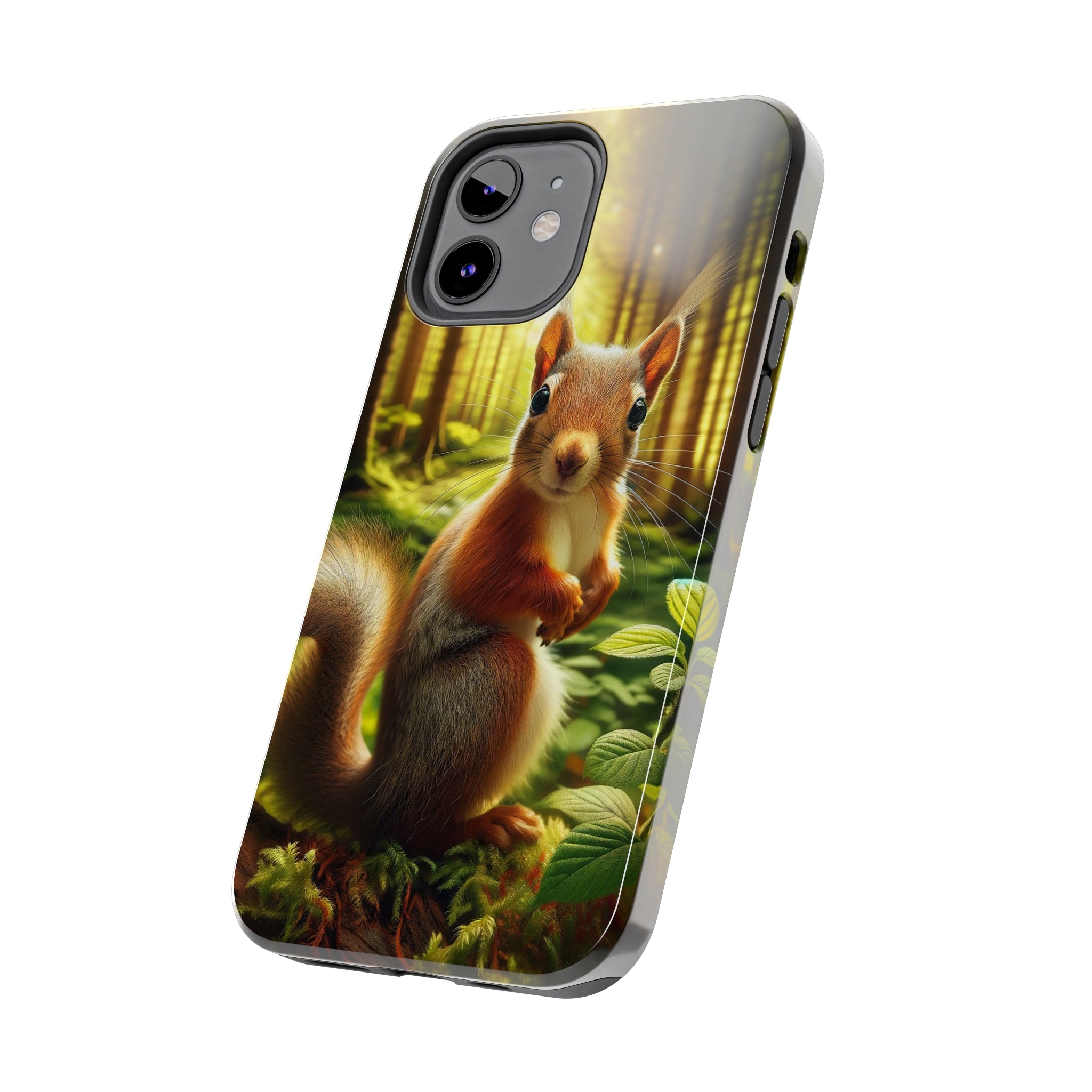 Curious squirrel - Tough Phone Case