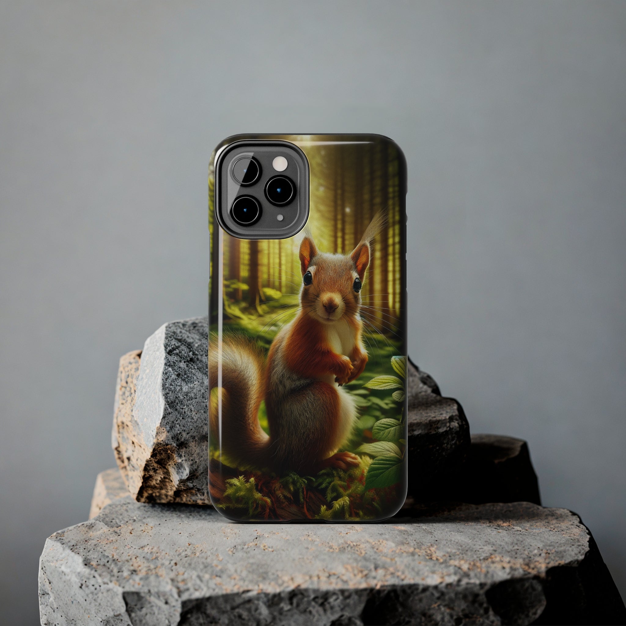 Curious squirrel - Tough Phone Case