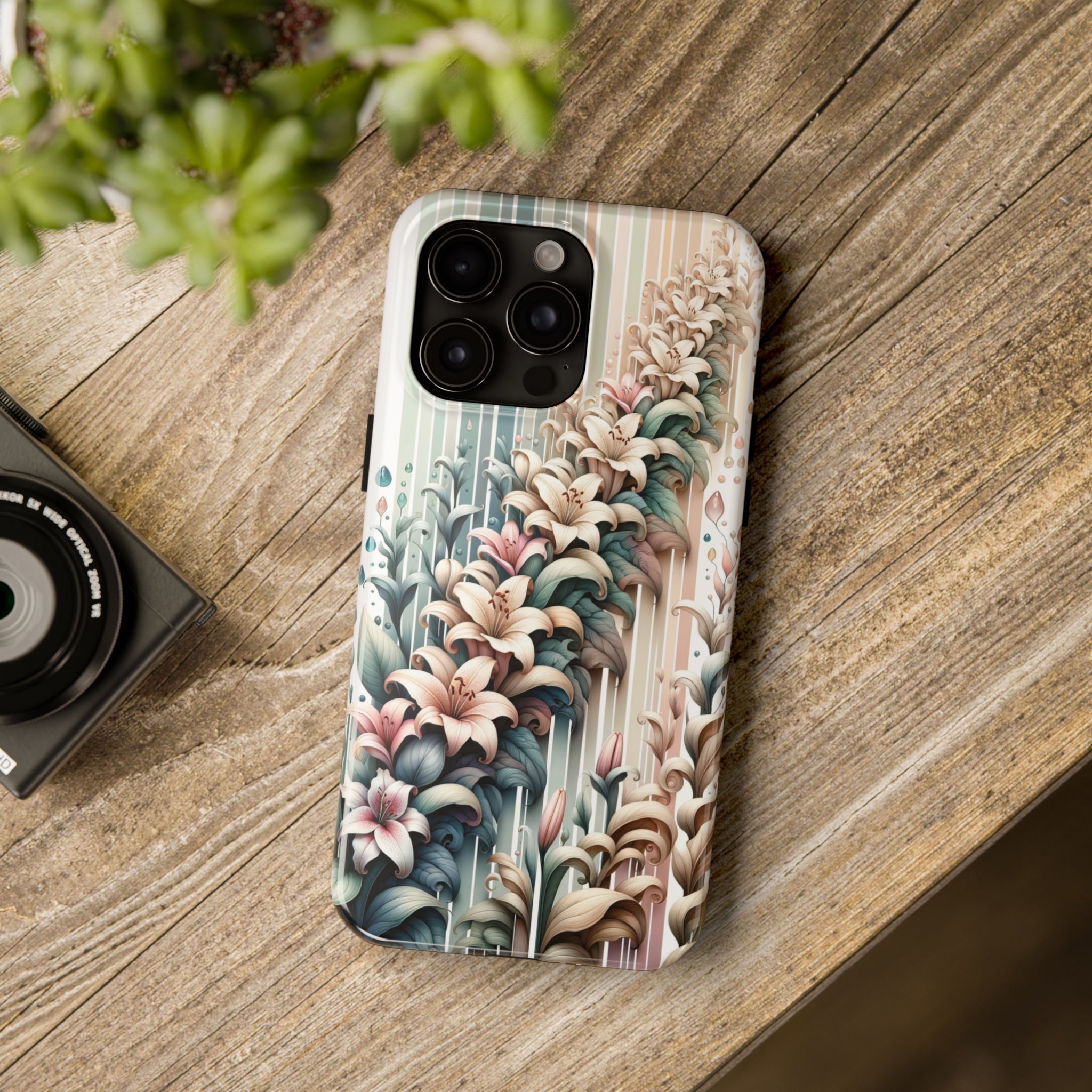 Pastel lilies - Tough Phone Case