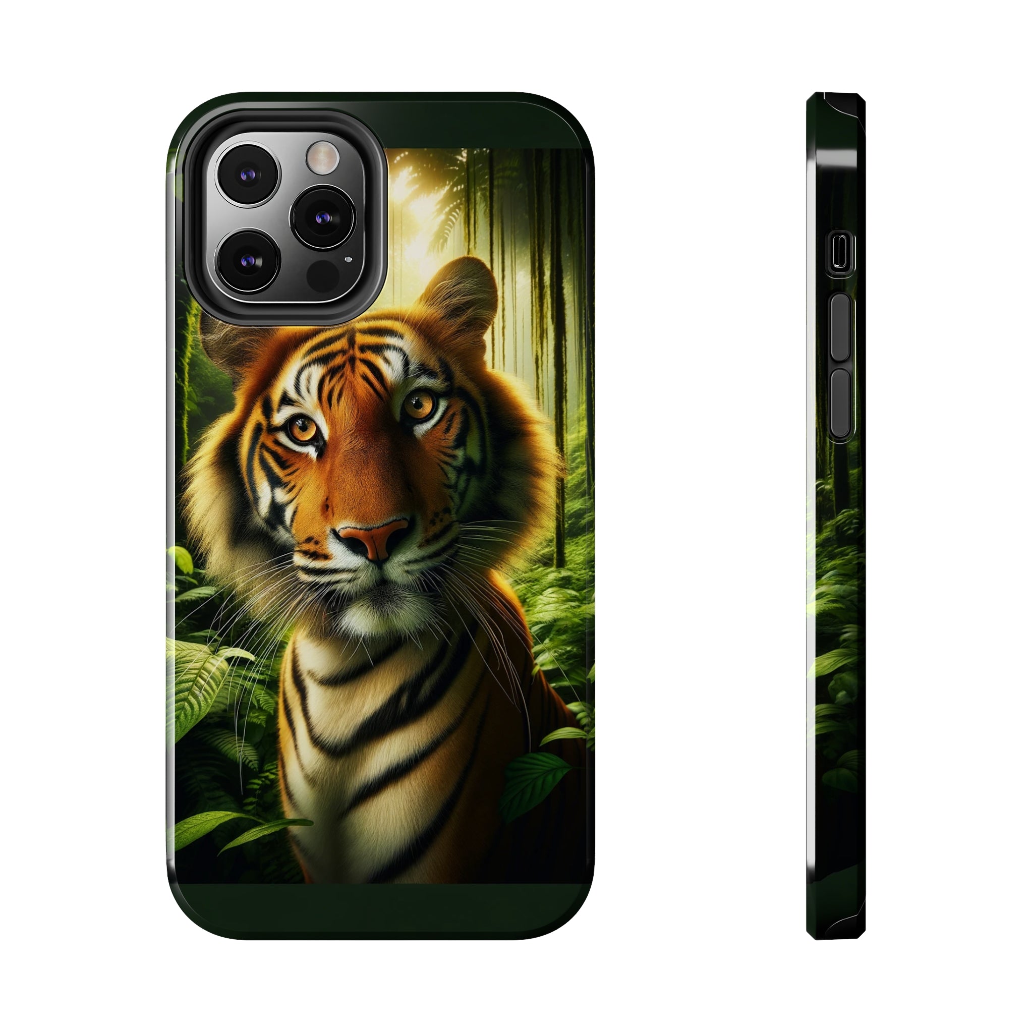 Curious Tiger - Tough Phone Case