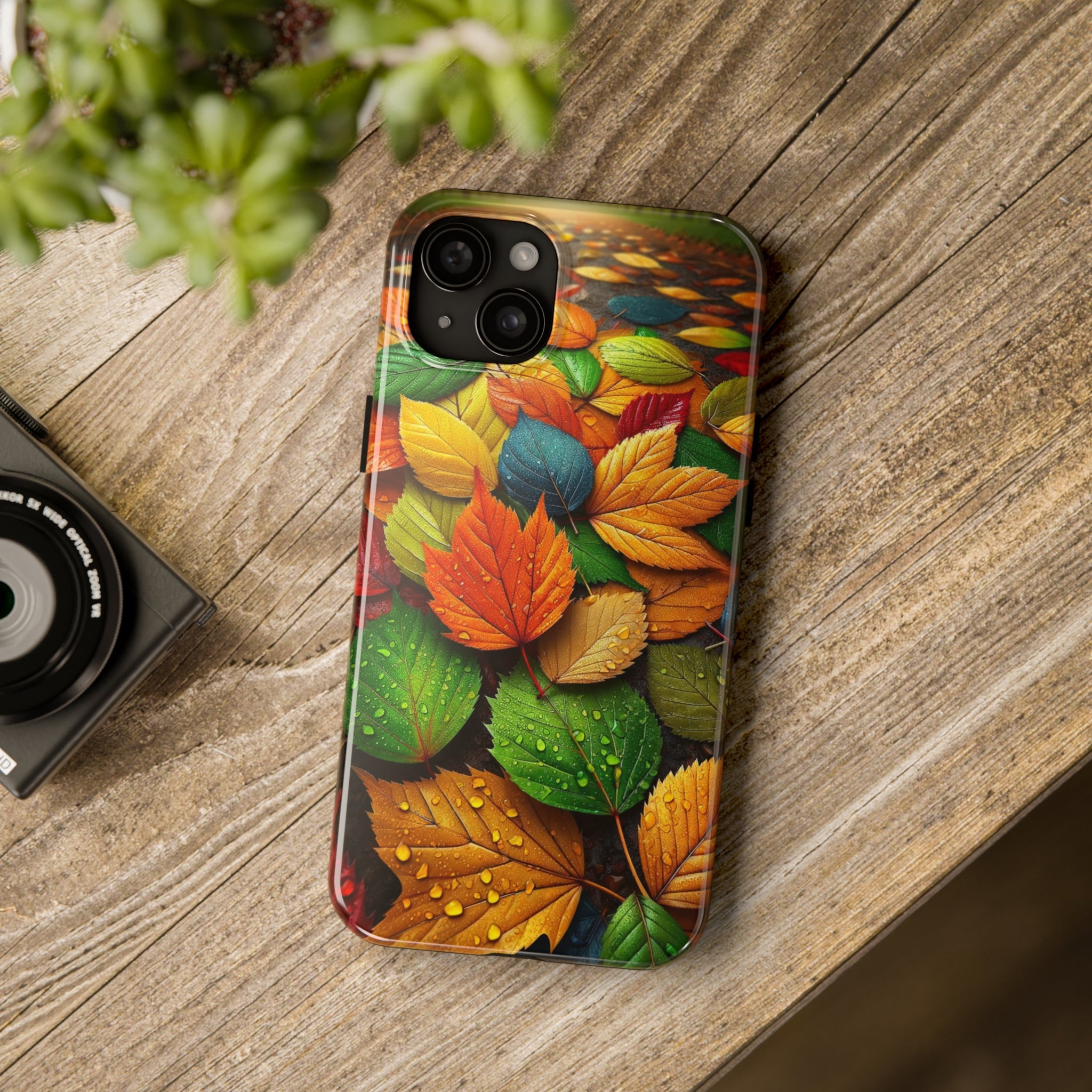 Coloured leaves - Tough Phone Case