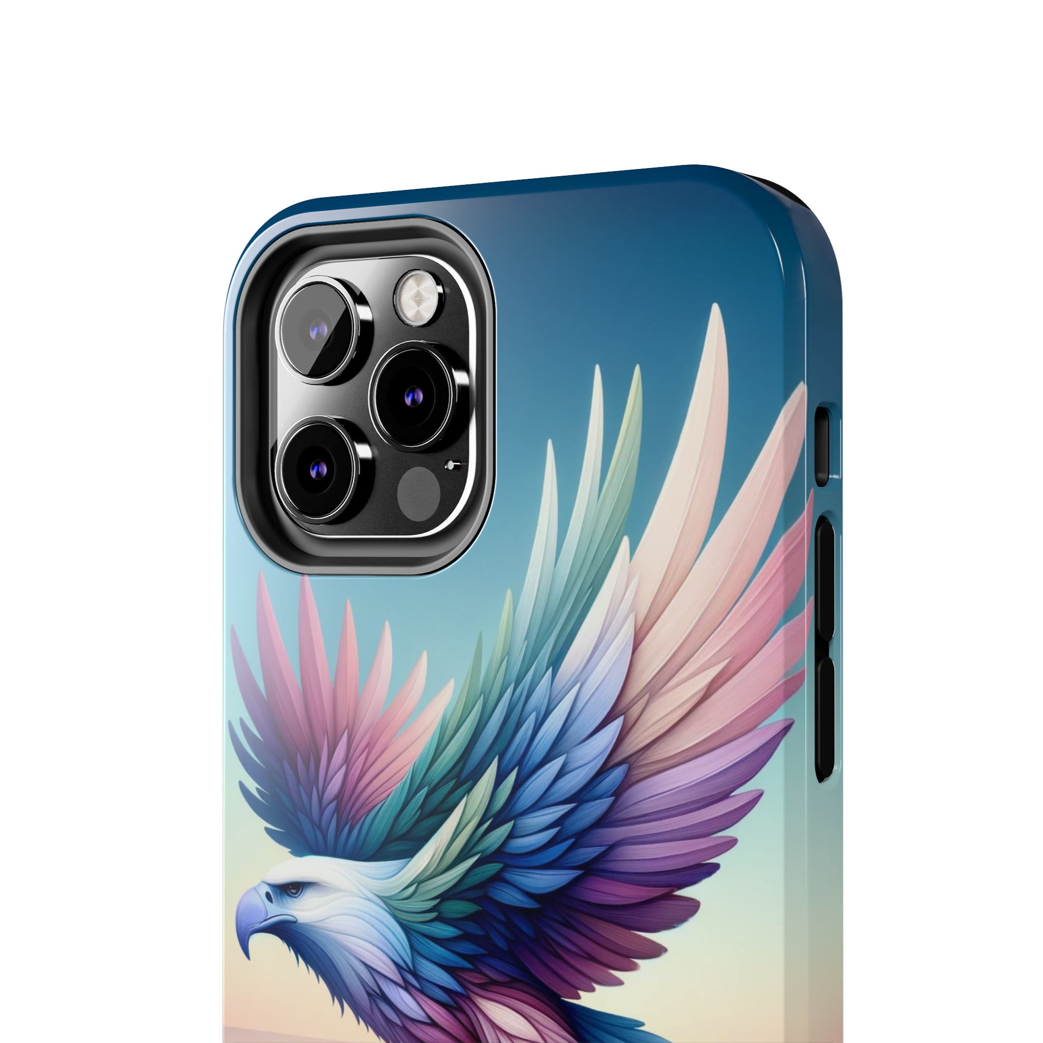 Eagle with colourful feathers - Tough Phone Case