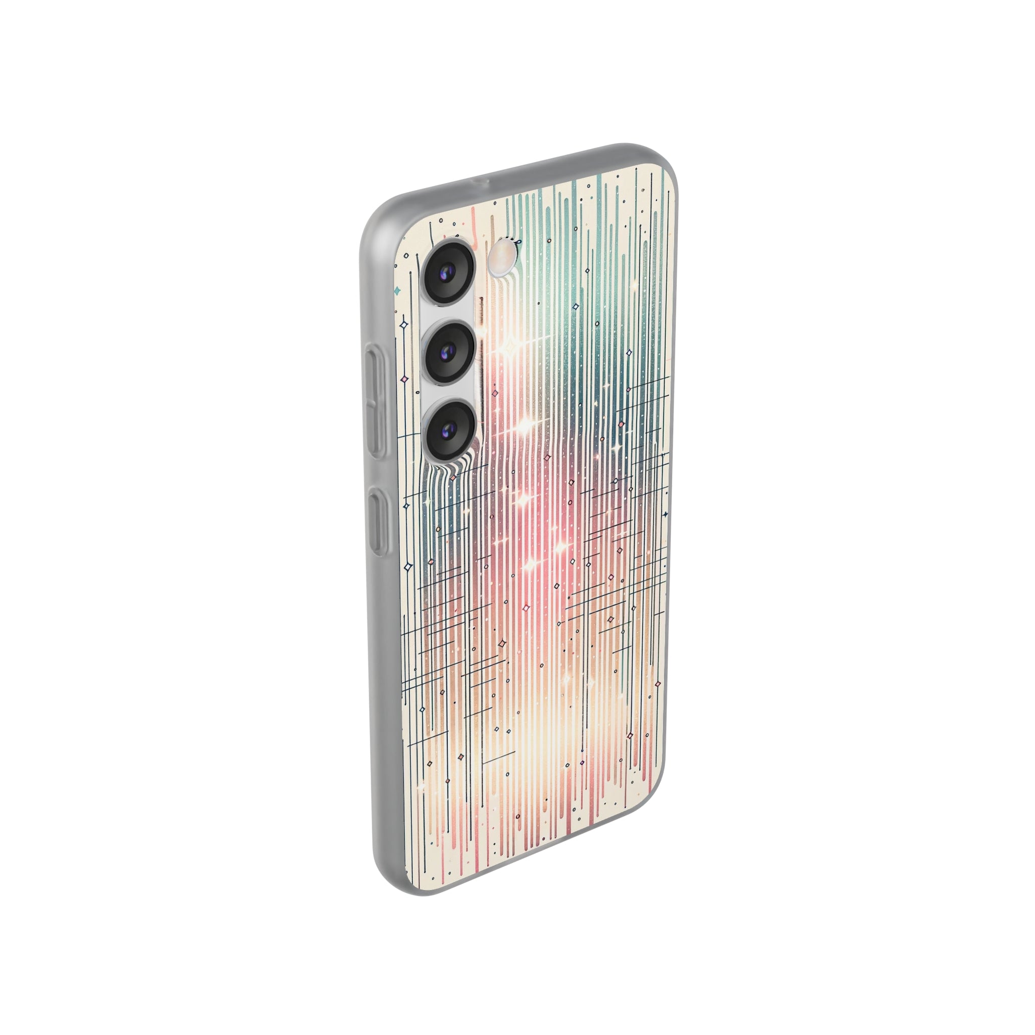 Pastel Lines- Flexi Case (Samsung only)