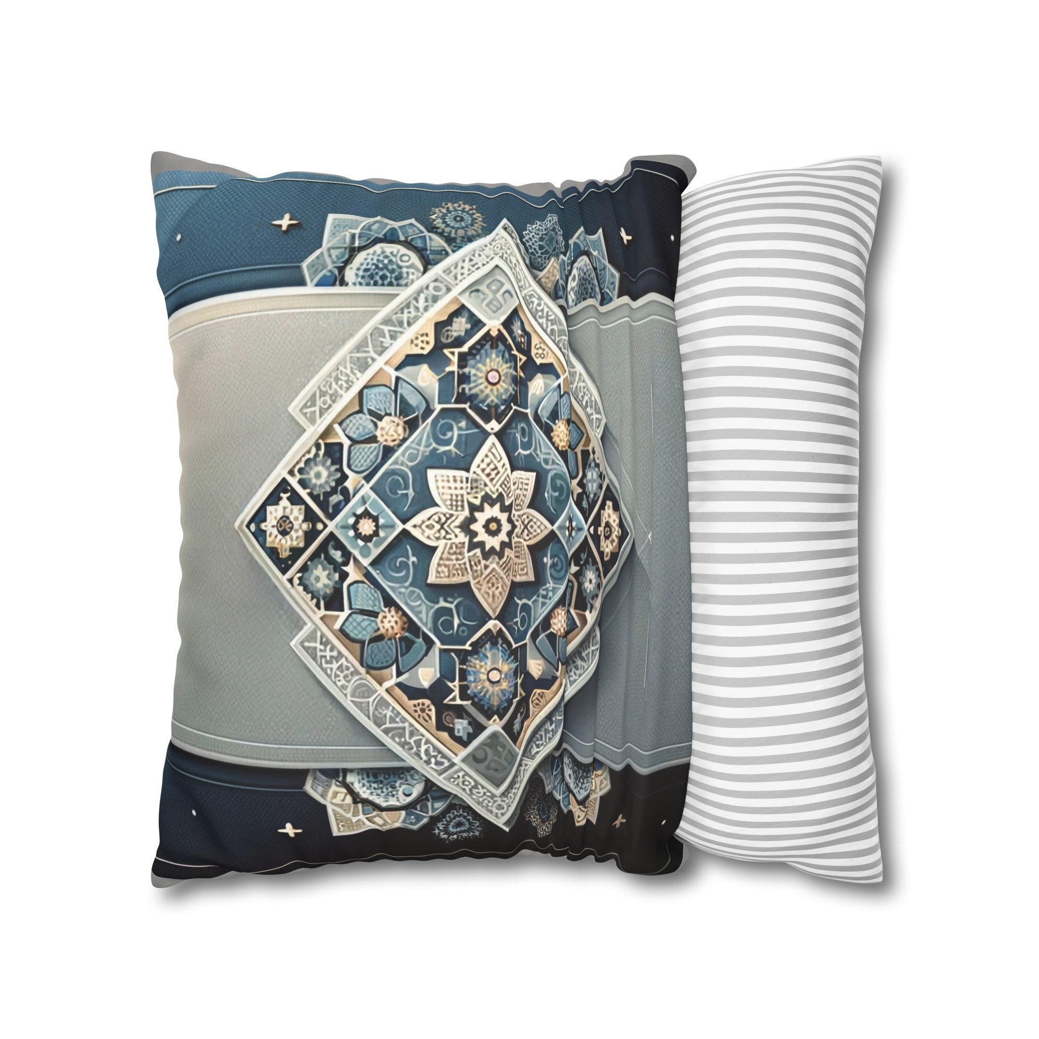 Islamic Art (7) - Suede Square Pillowcase