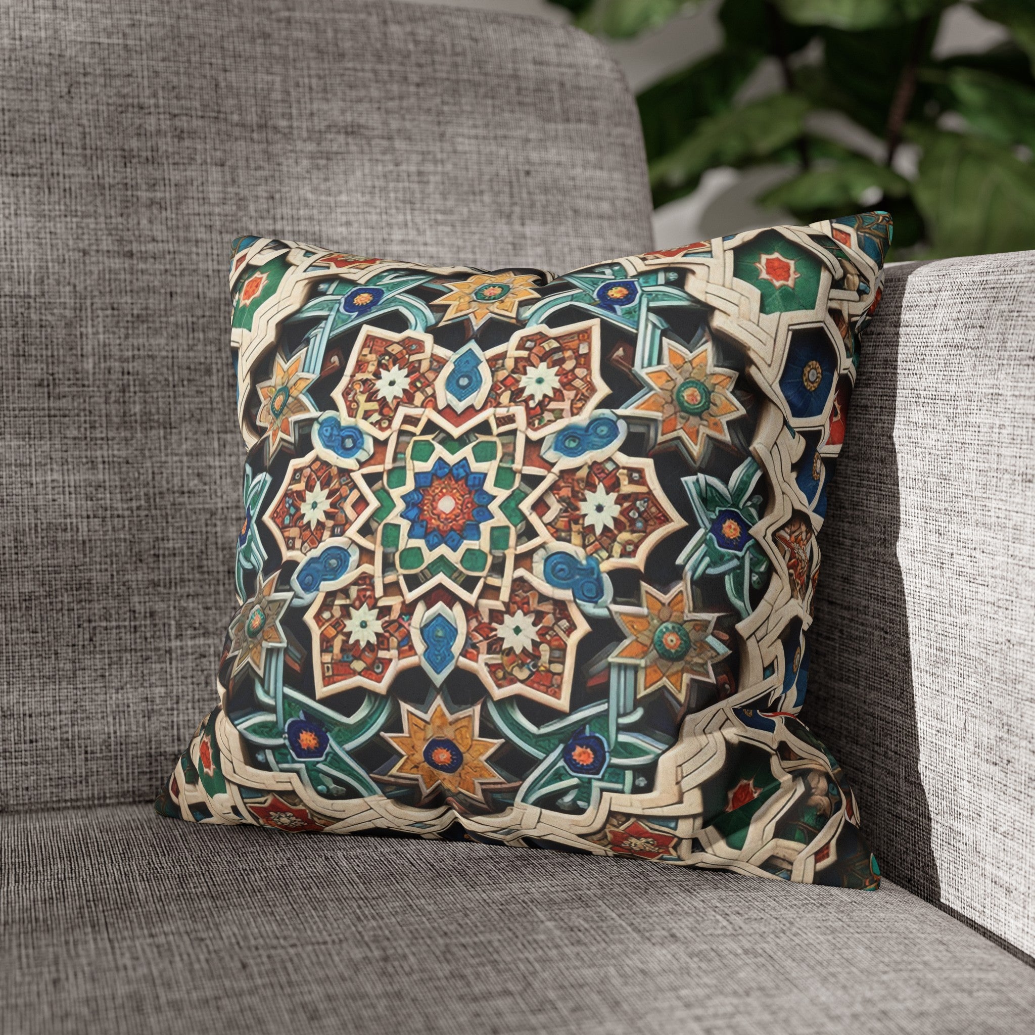 Persian Art (1) - Suede Square Pillowcase