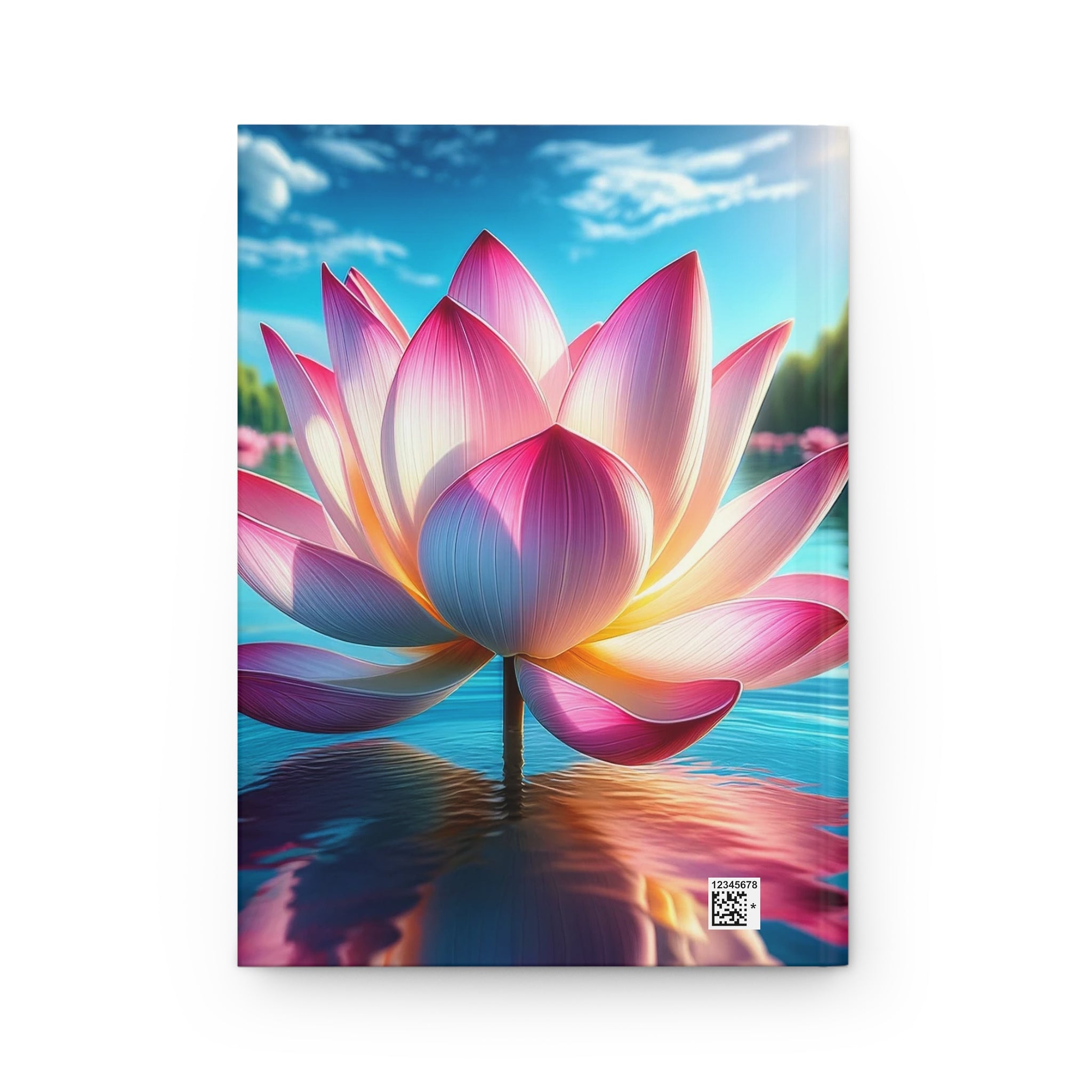 Lotus flower - Hardcover Notebook