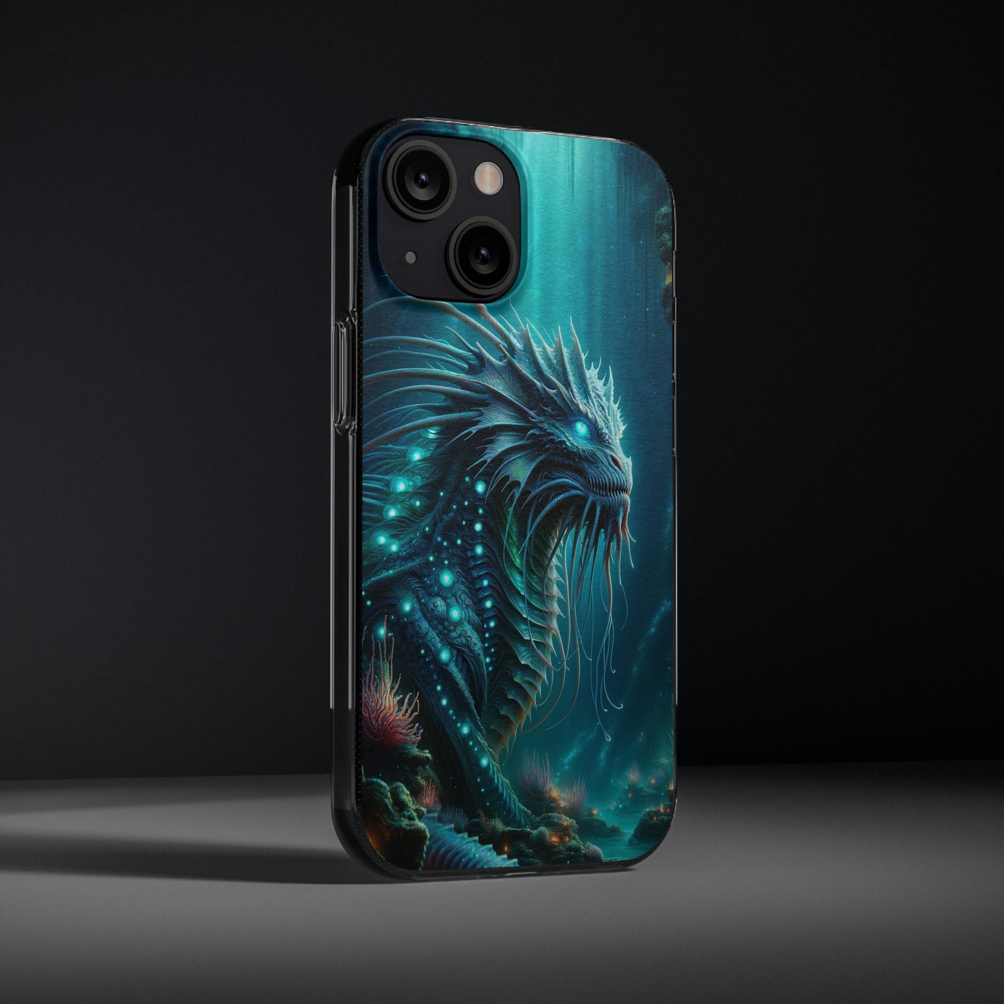 Sea monster - Soft Phone Case