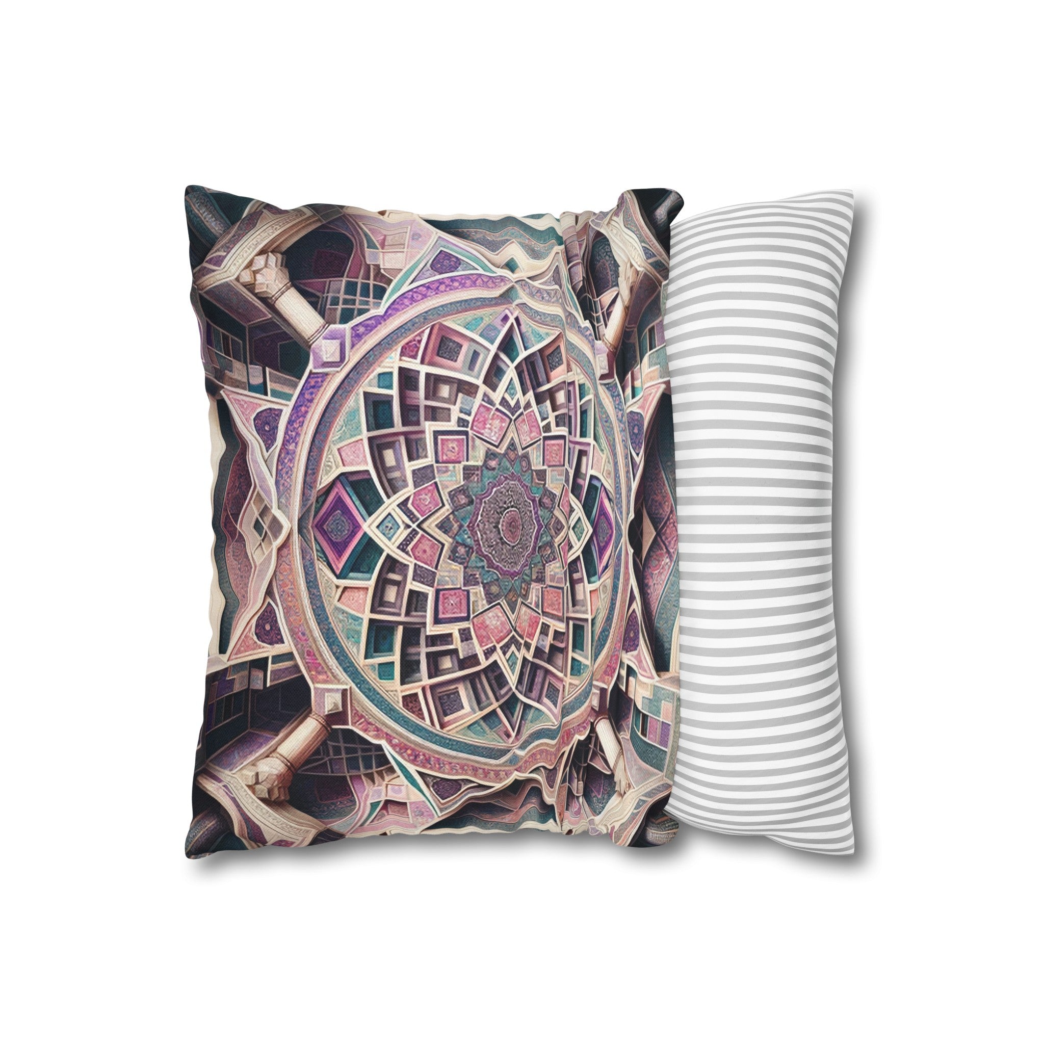 Persian Art 6 - Polyester Square Pillowcase