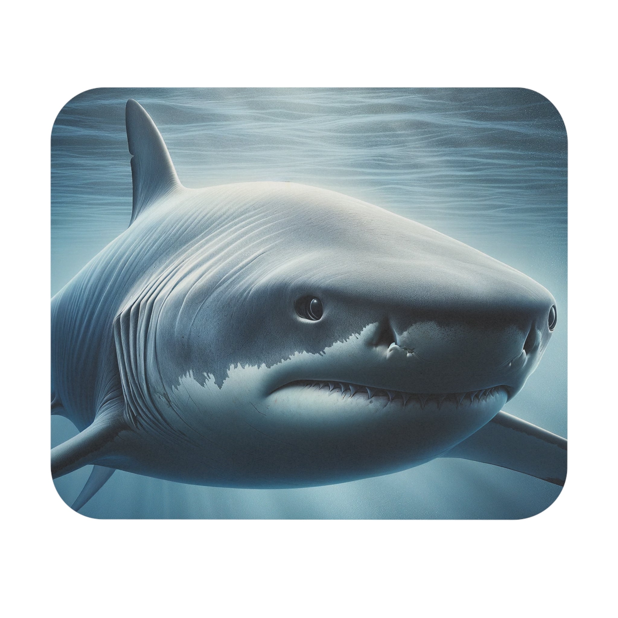 Angry shark - Mouse Pad (Rectangle)