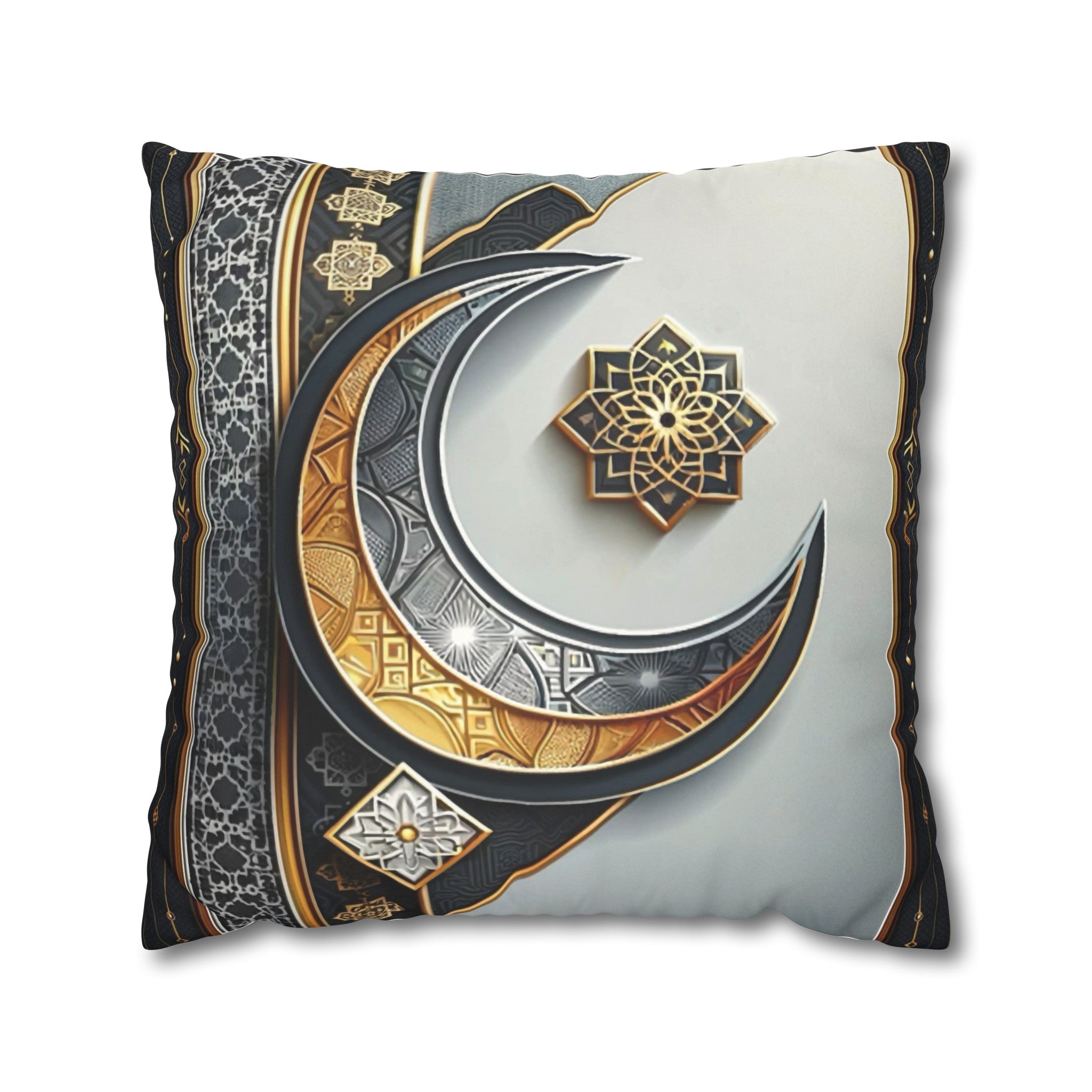 Islamic Art (8) - Suede Square Pillowcase