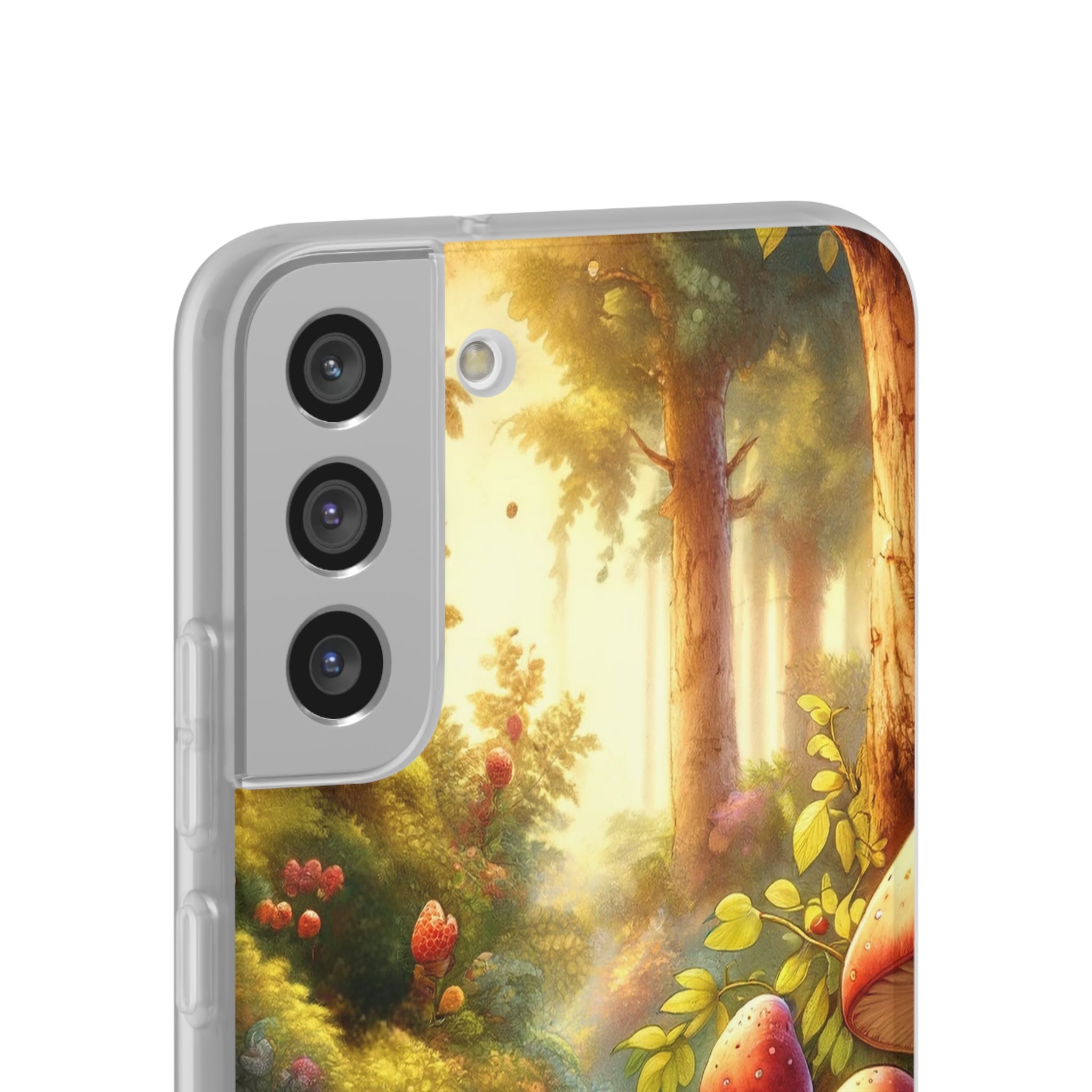 Gnome and mushrooms - Flexi Case (Samsung only)