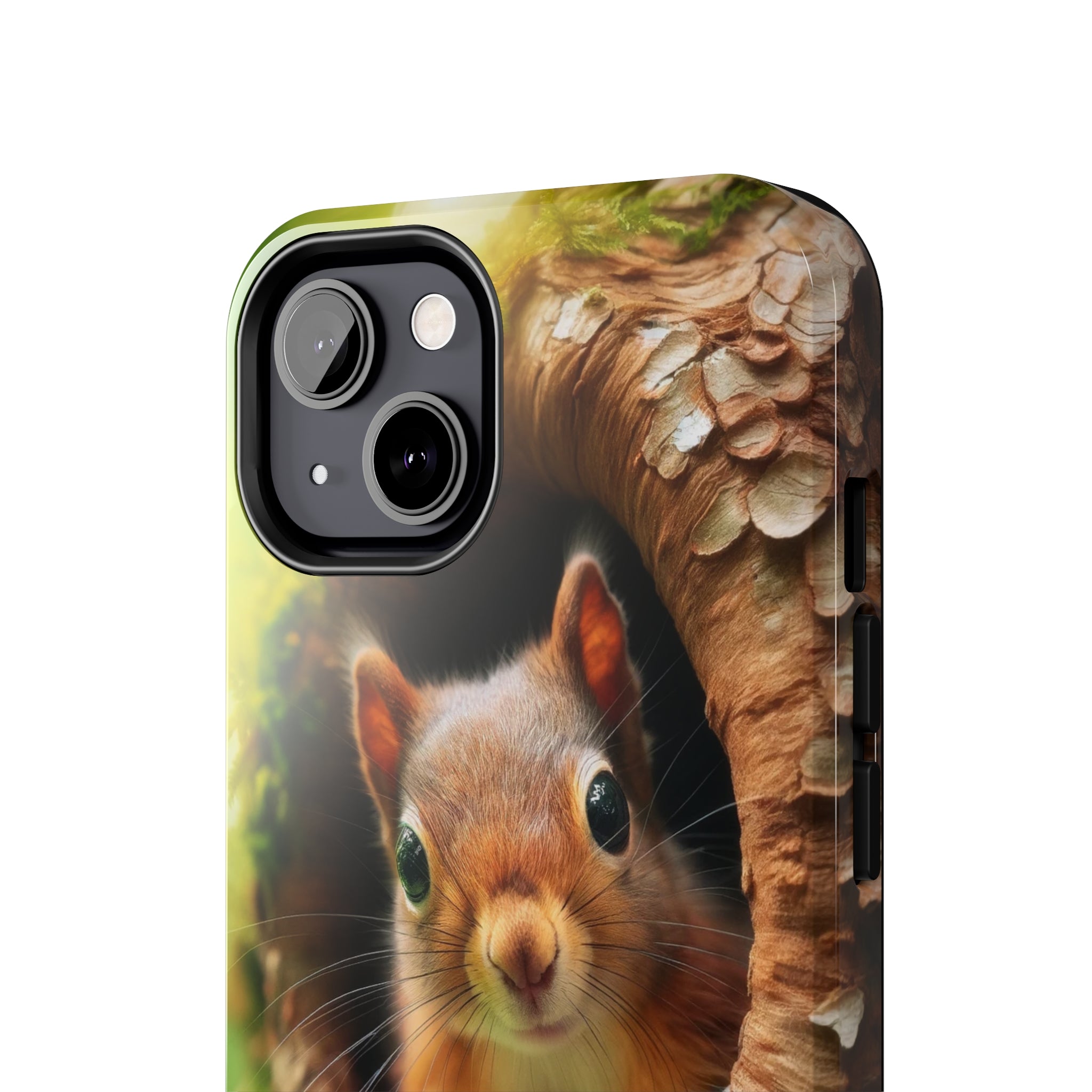 Squirrel in a tree - Tough Phone Case