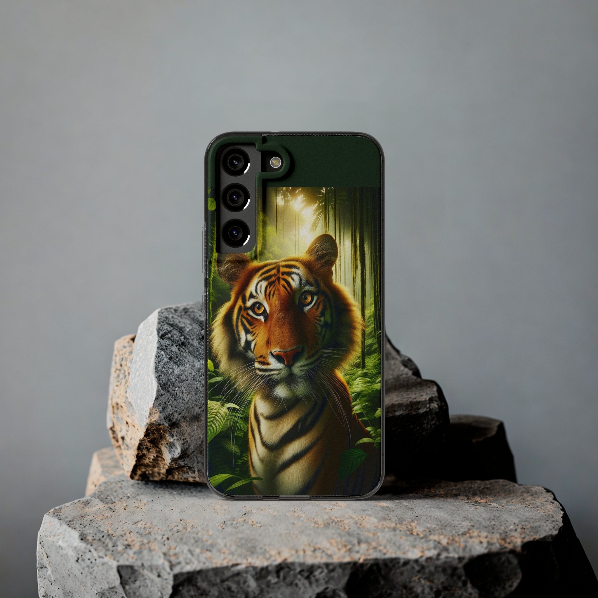 Curious Tiger - Soft Phone Cases