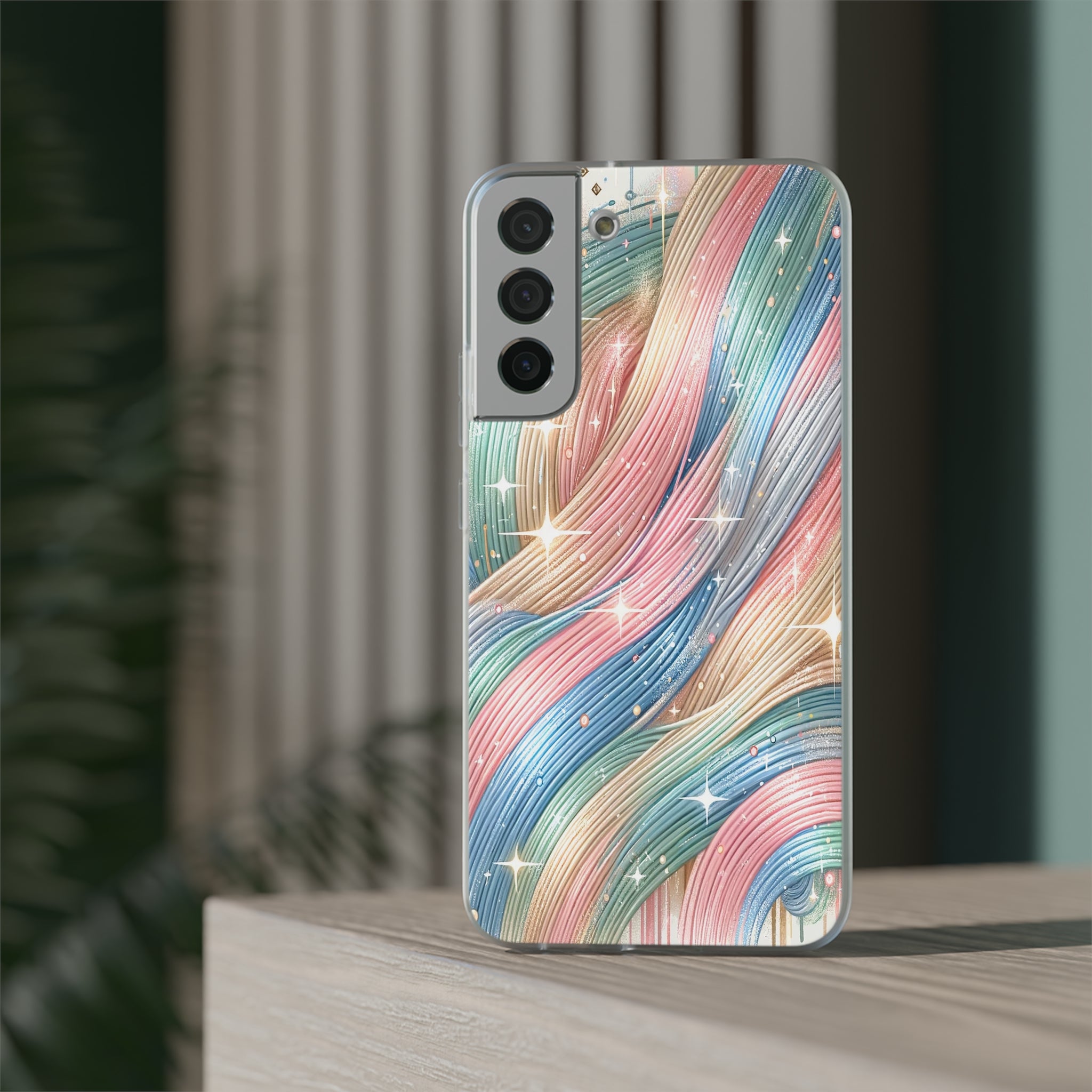 Pastel strokes - Flexi Case (Samsung only)