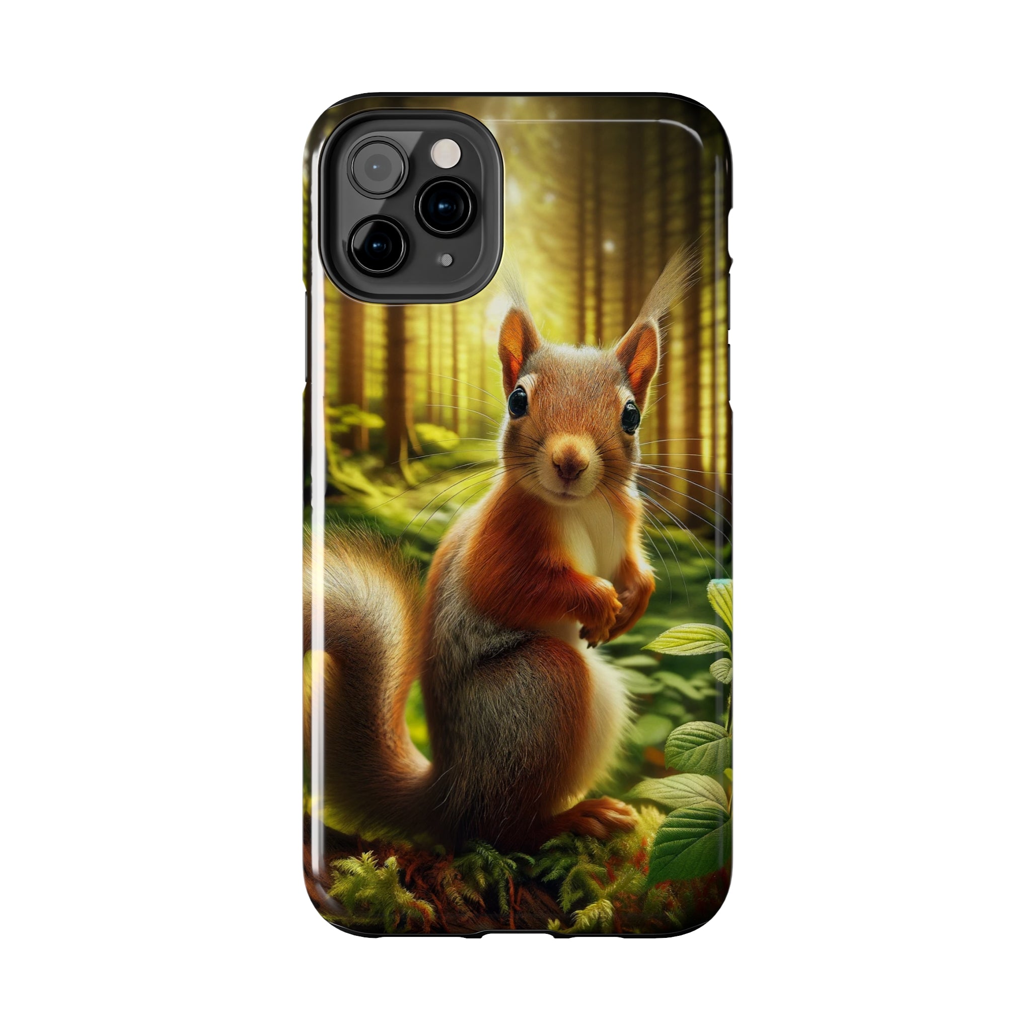 Curious squirrel - Tough Phone Case