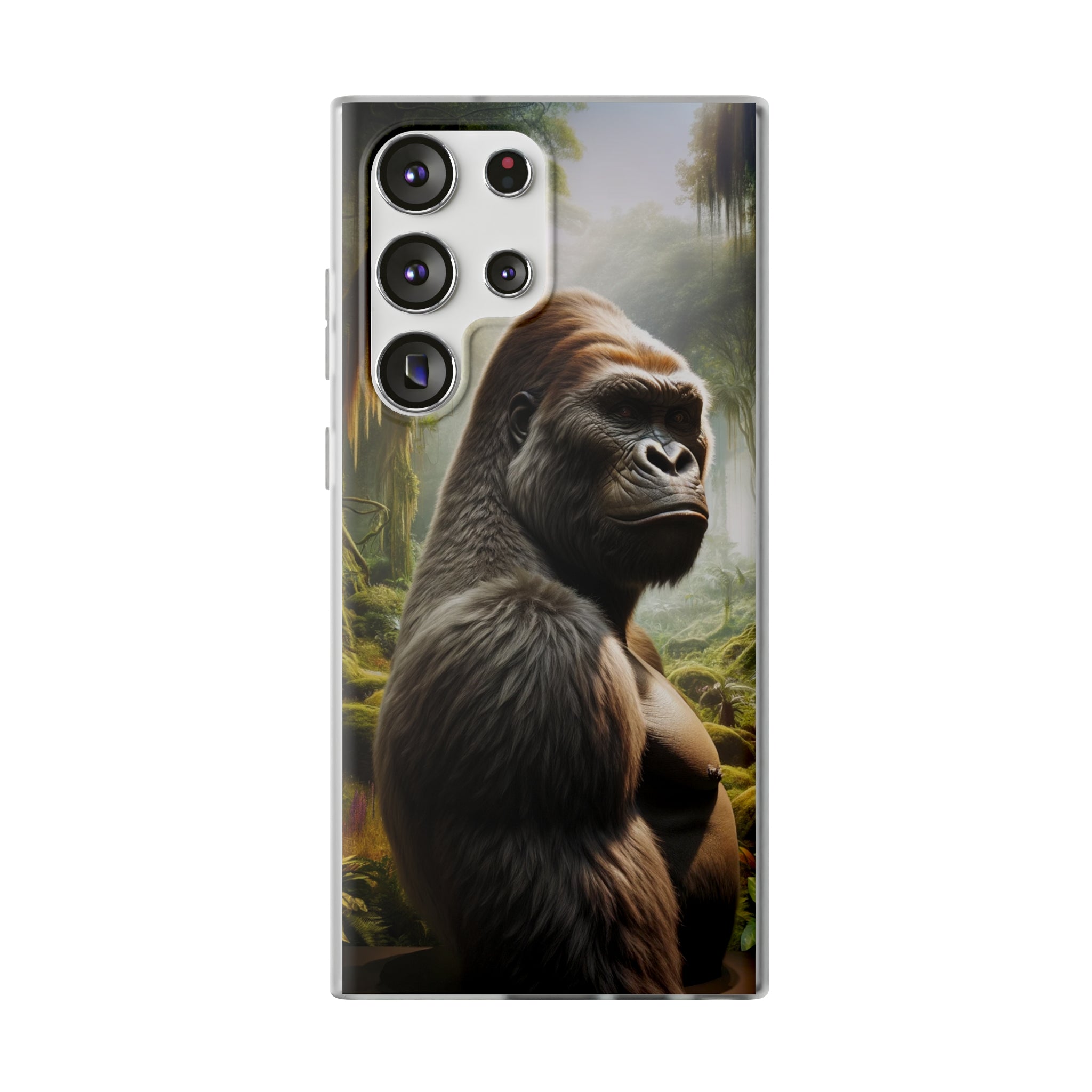 Curious Gorilla - Flexi Case (for Samsung only)