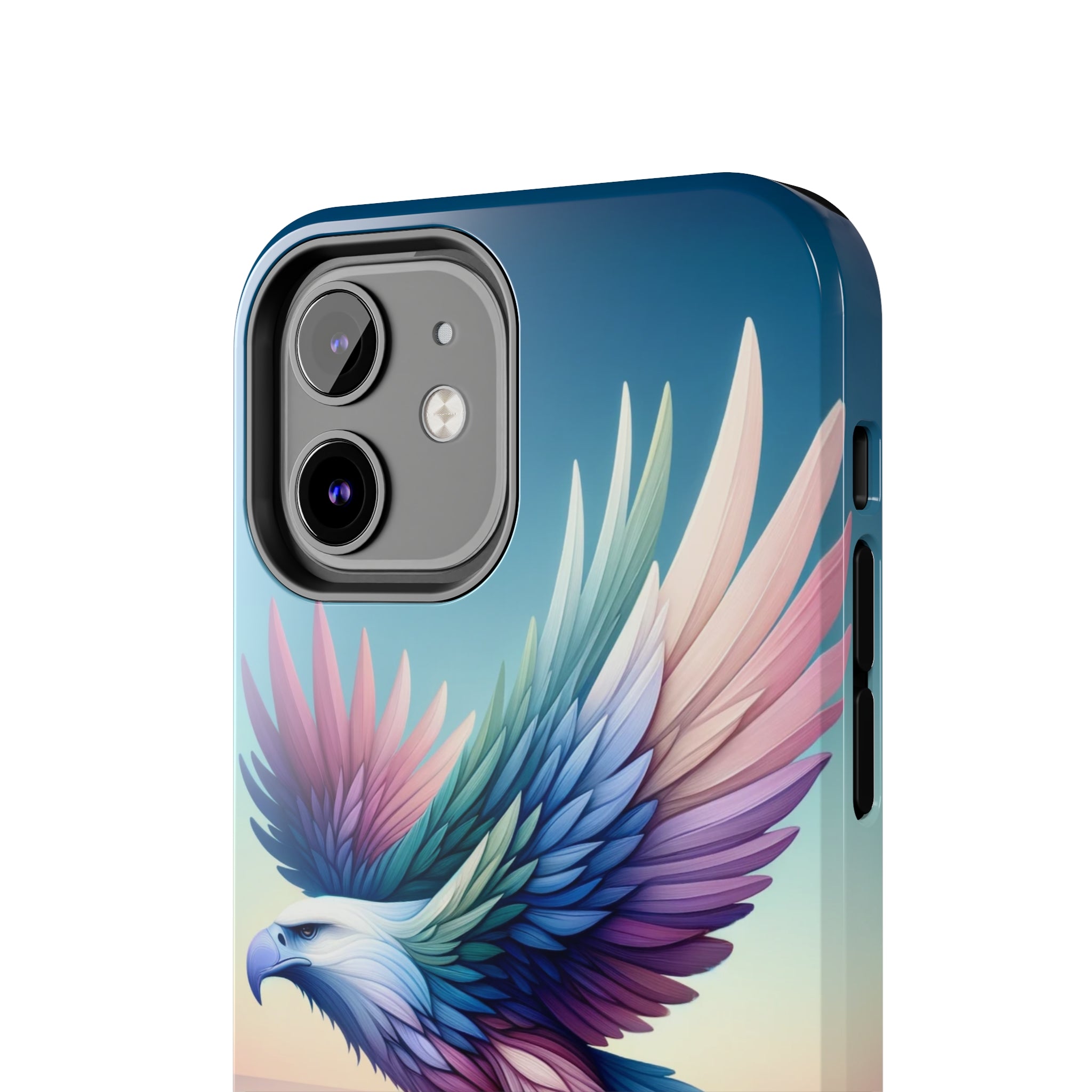 Eagle with colourful feathers - Tough Phone Case