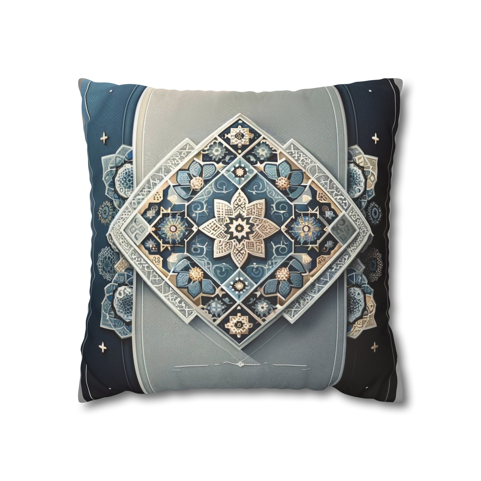 Islamic Art (7) - Suede Square Pillowcase