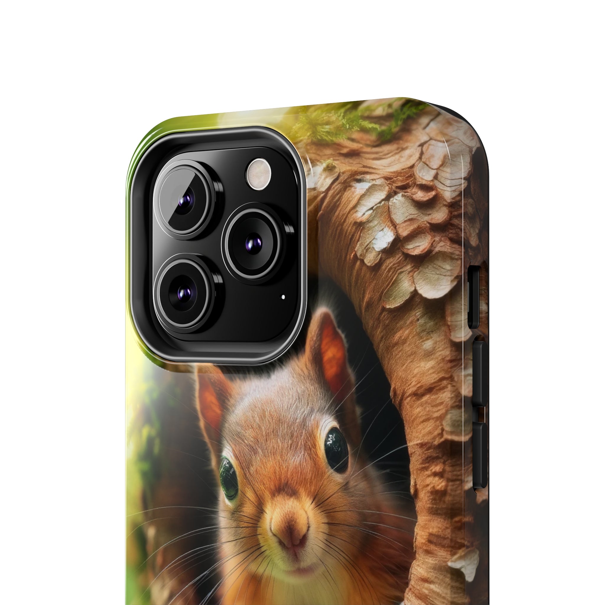 Squirrel in a tree - Tough Phone Case