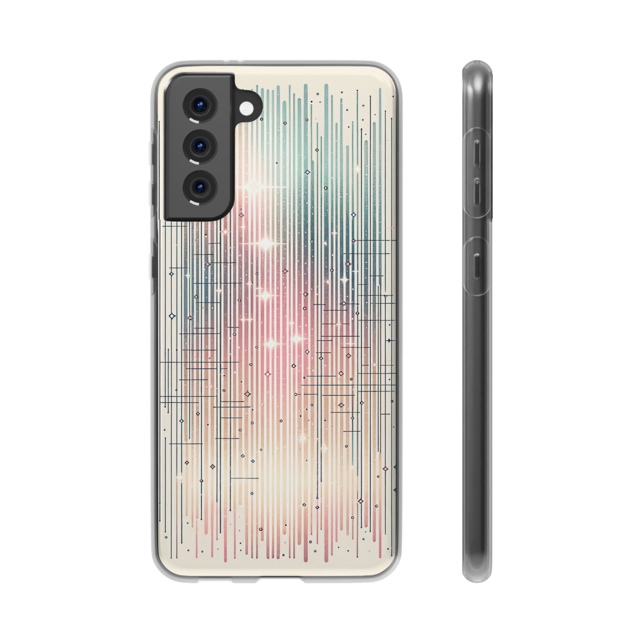 Pastel Lines- Flexi Case (Samsung only)