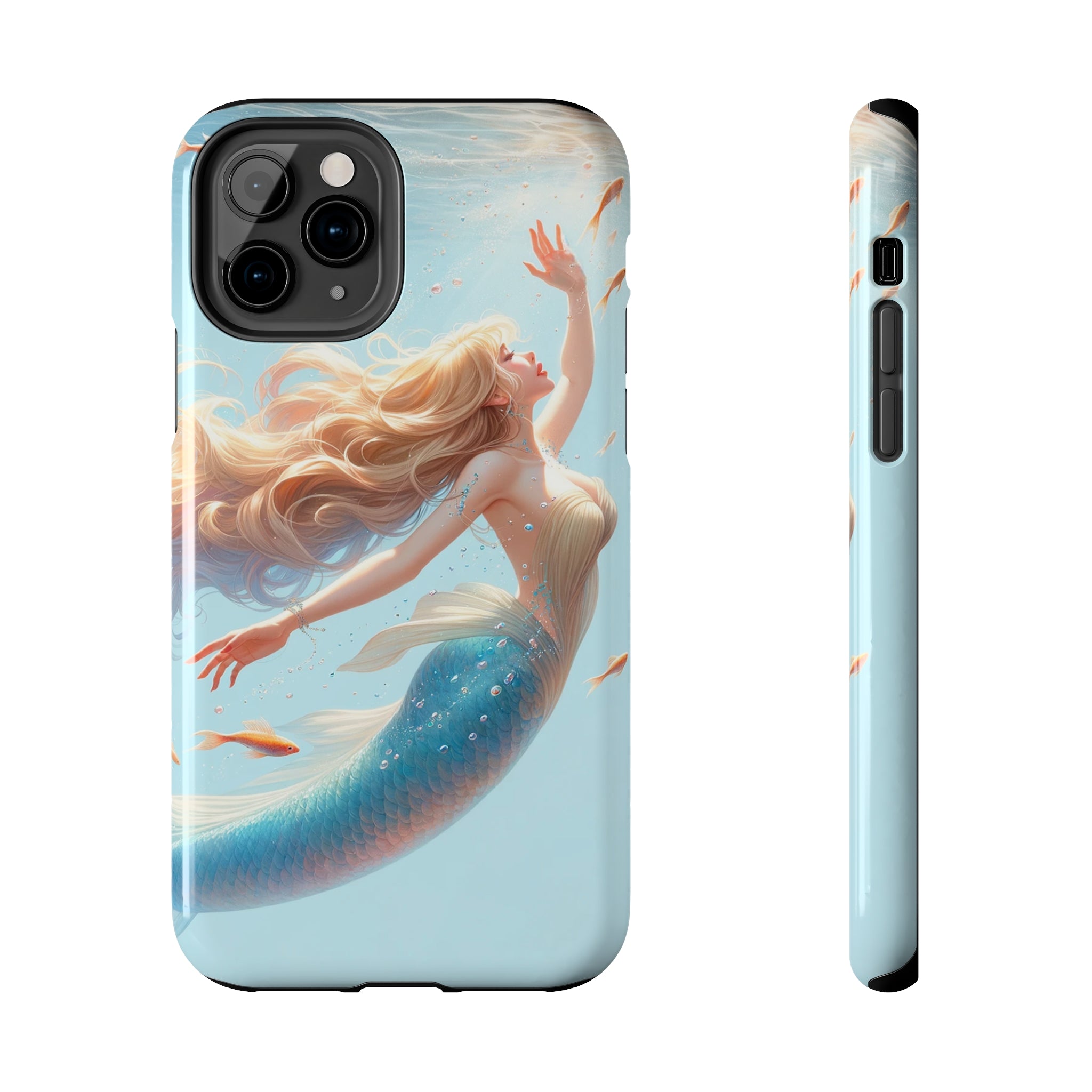 Blond mermaid - Tough Phone Case