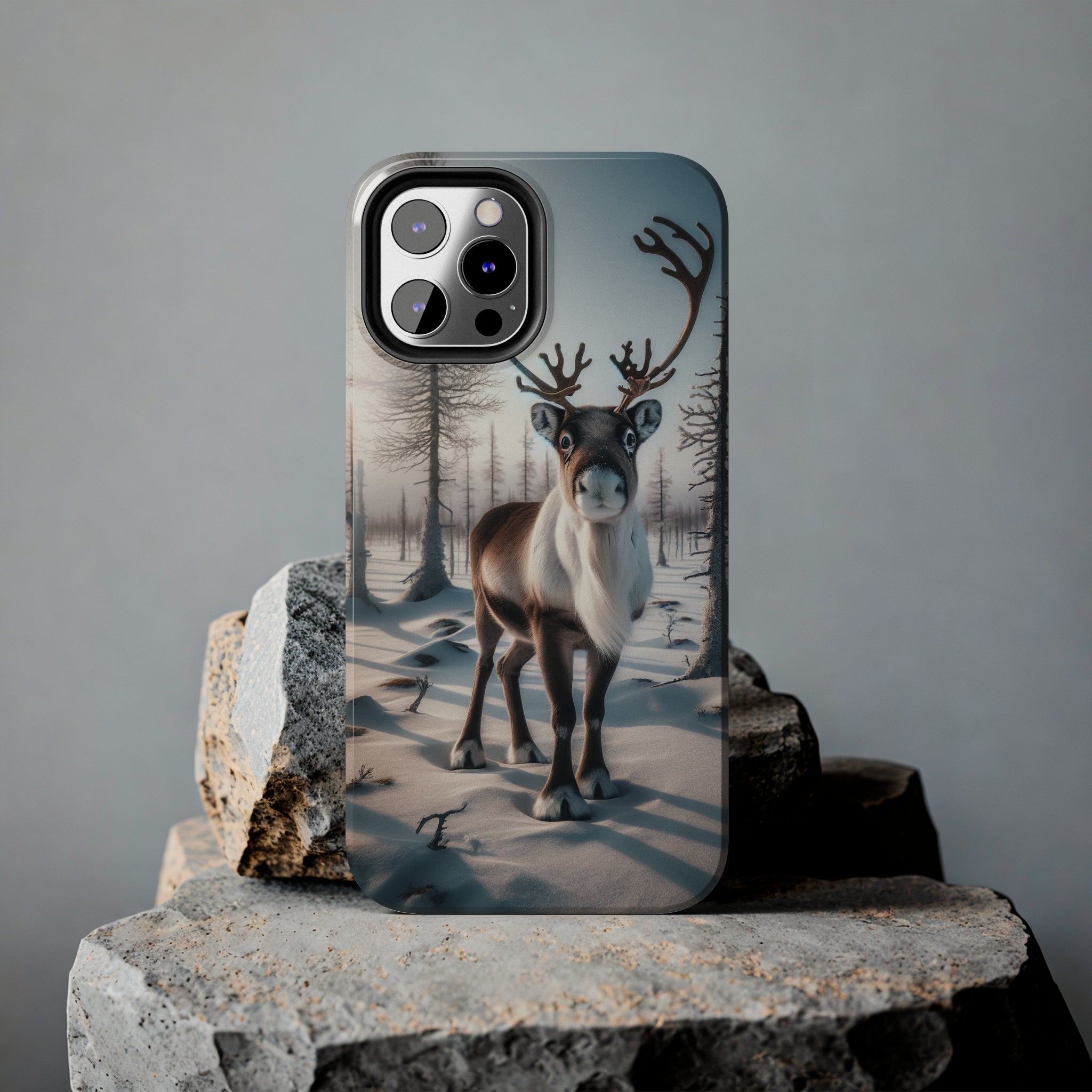 Curious reindeer - Tough Phone Case