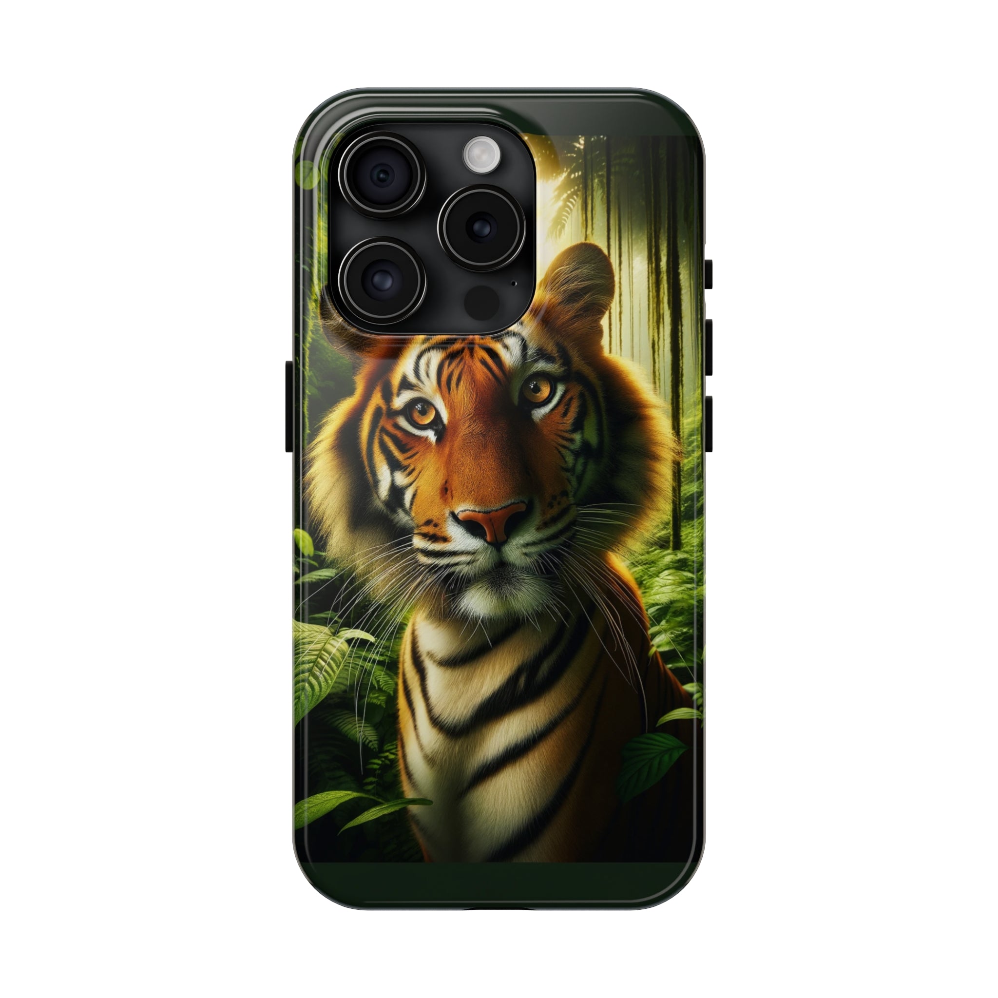 Curious Tiger - Tough Phone Case