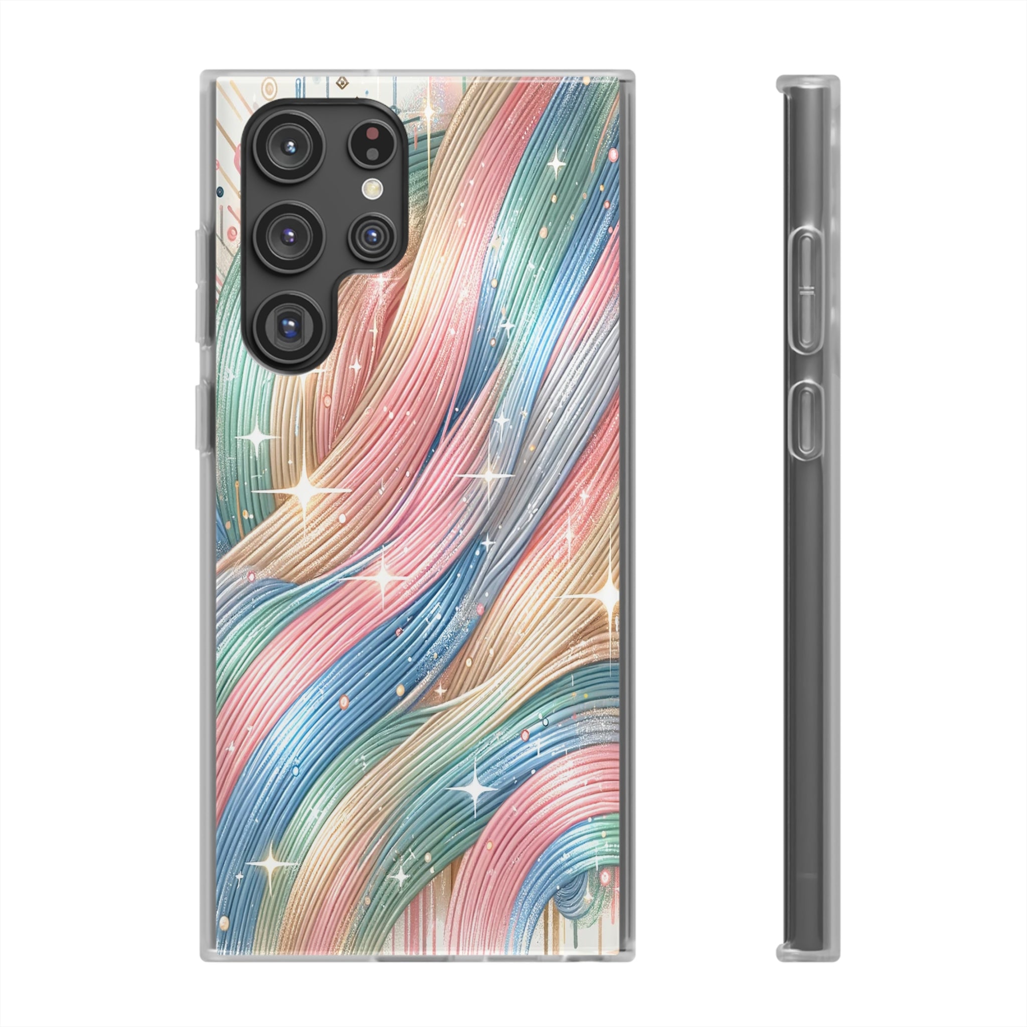 Pastel strokes - Flexi Case (Samsung only)