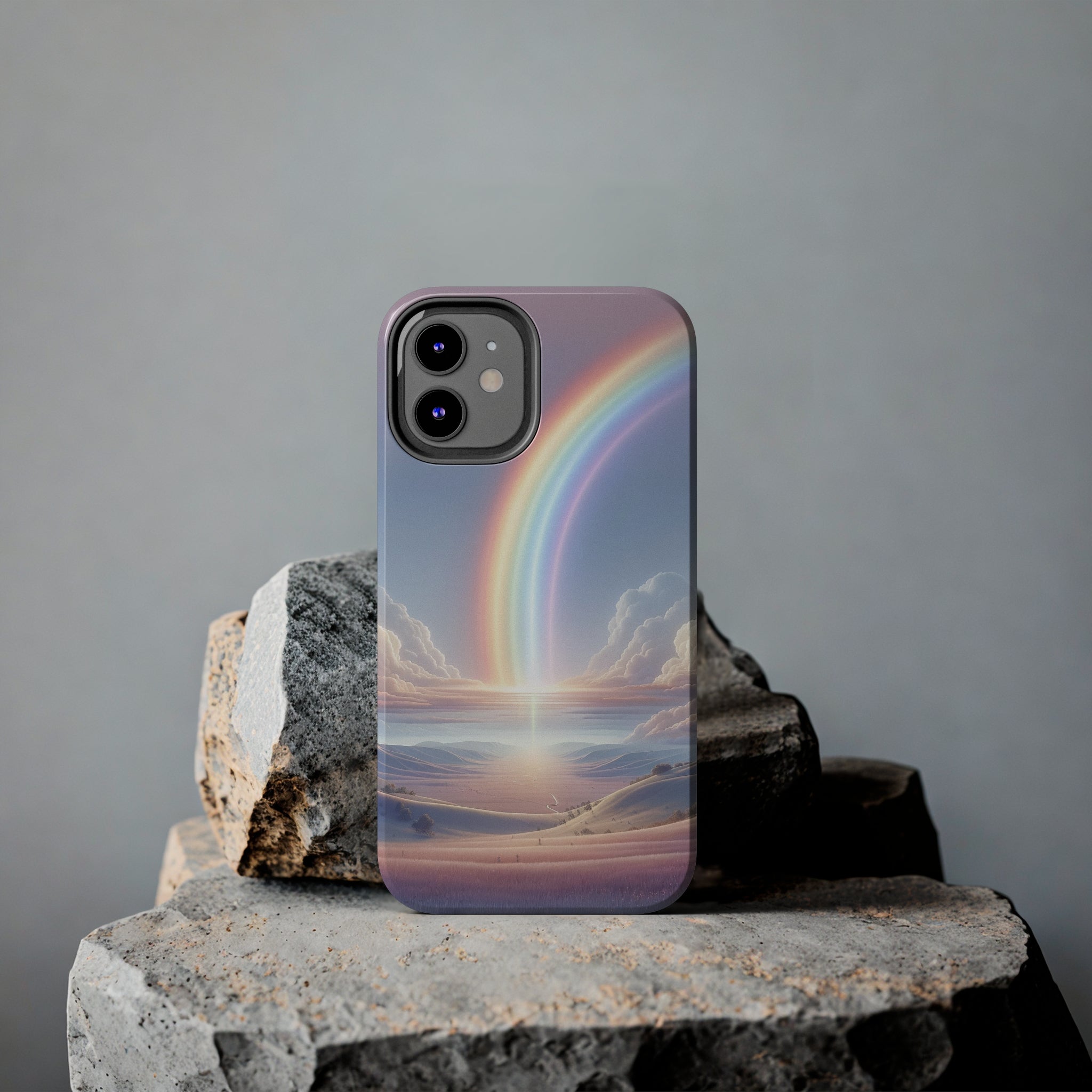 Half rainbow - Tough Phone Case