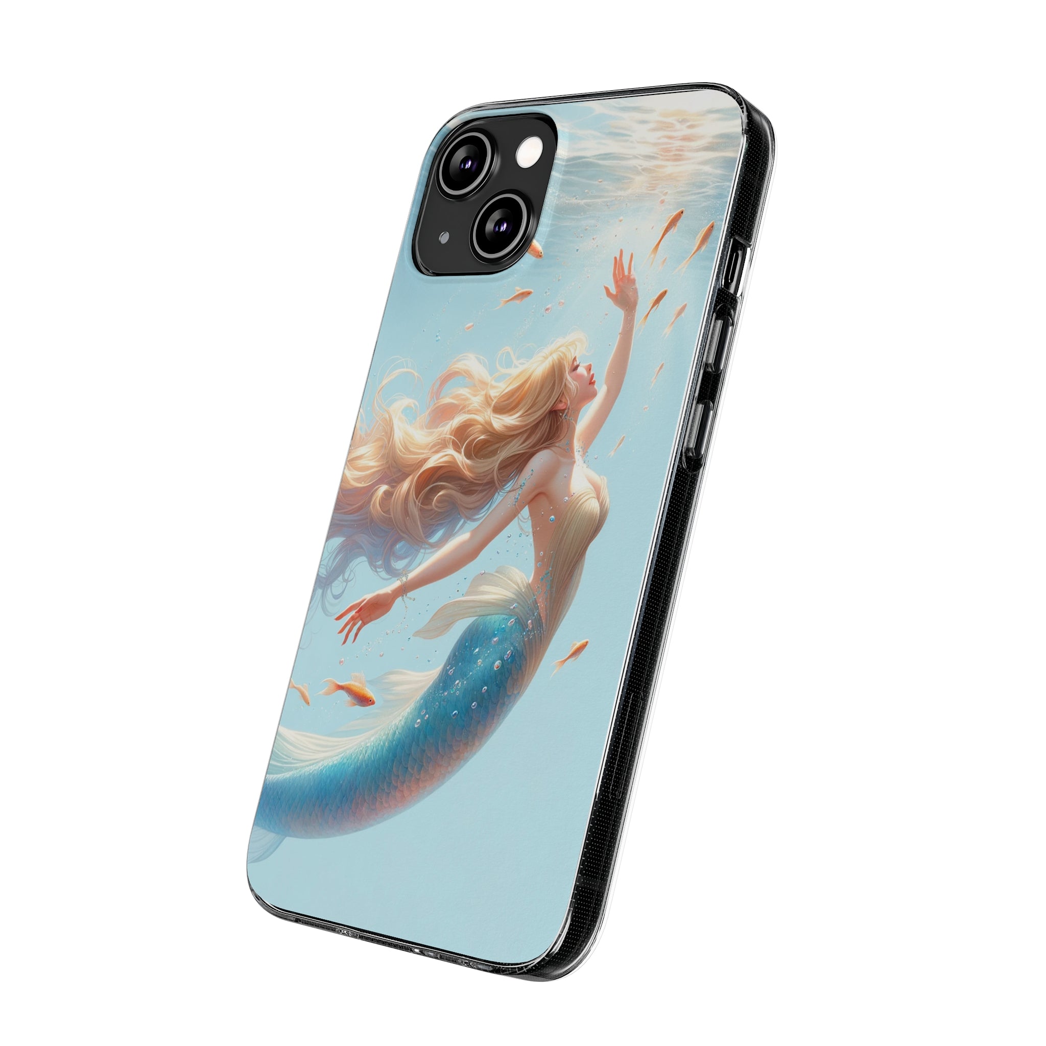 Blond Mermaid - Soft Phone Case