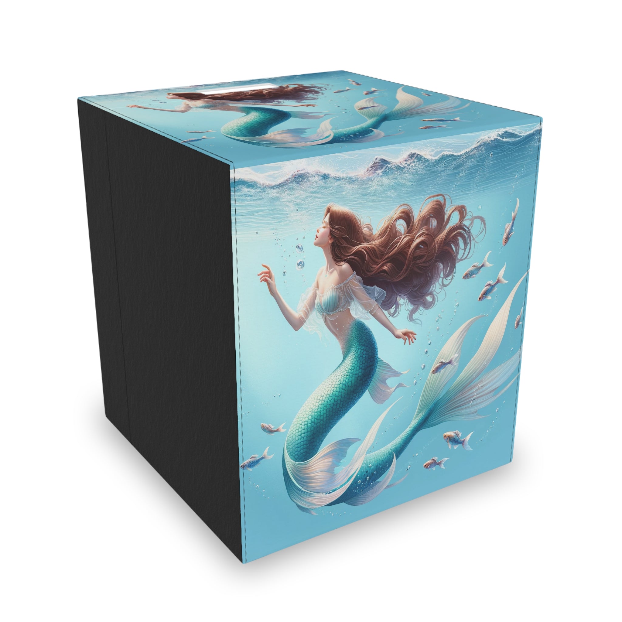 Mermaid with brown hair 2 - Storage Box