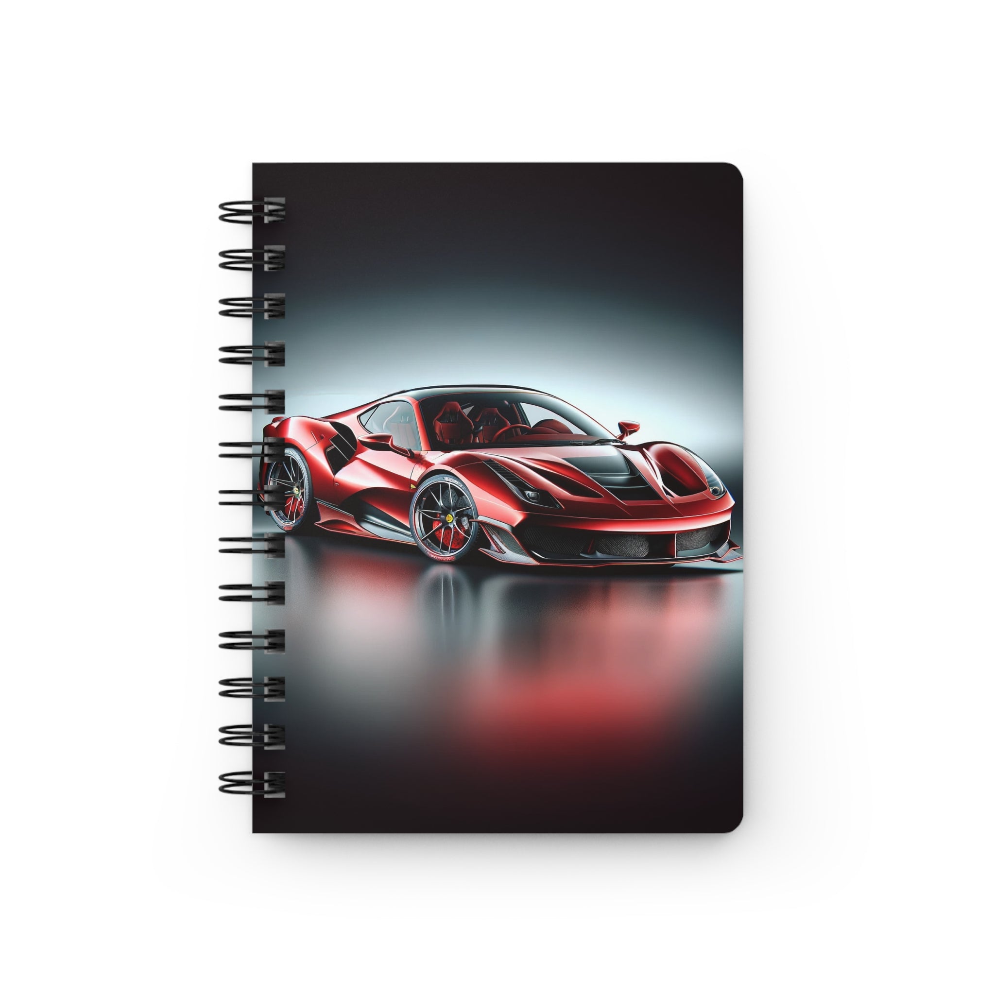 Red car - Spiral Notebook